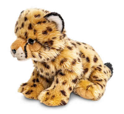 Uni-Toys Kuscheltier »Gepard Junges, sitzend - 22 cm (Höhe) - Plüsch-Wildtier - Plüschtier«, zu 100 % recyceltes Füllmaterial