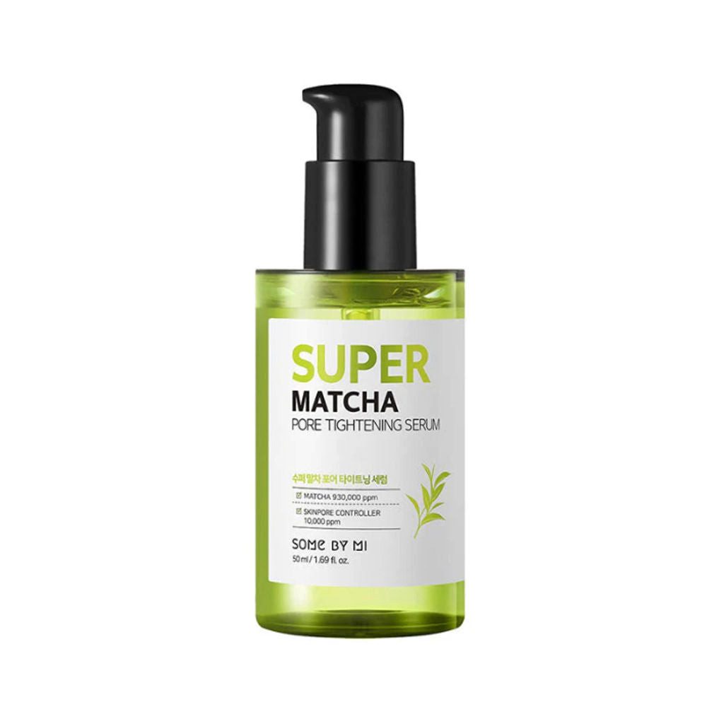 Some By Mi Gesichtsserum SOME BY MI, Super Matcha Pore Tightening Serum - 50 ml, Porenverfeinerndes Matcha-Serum für ölige und Mischhaut