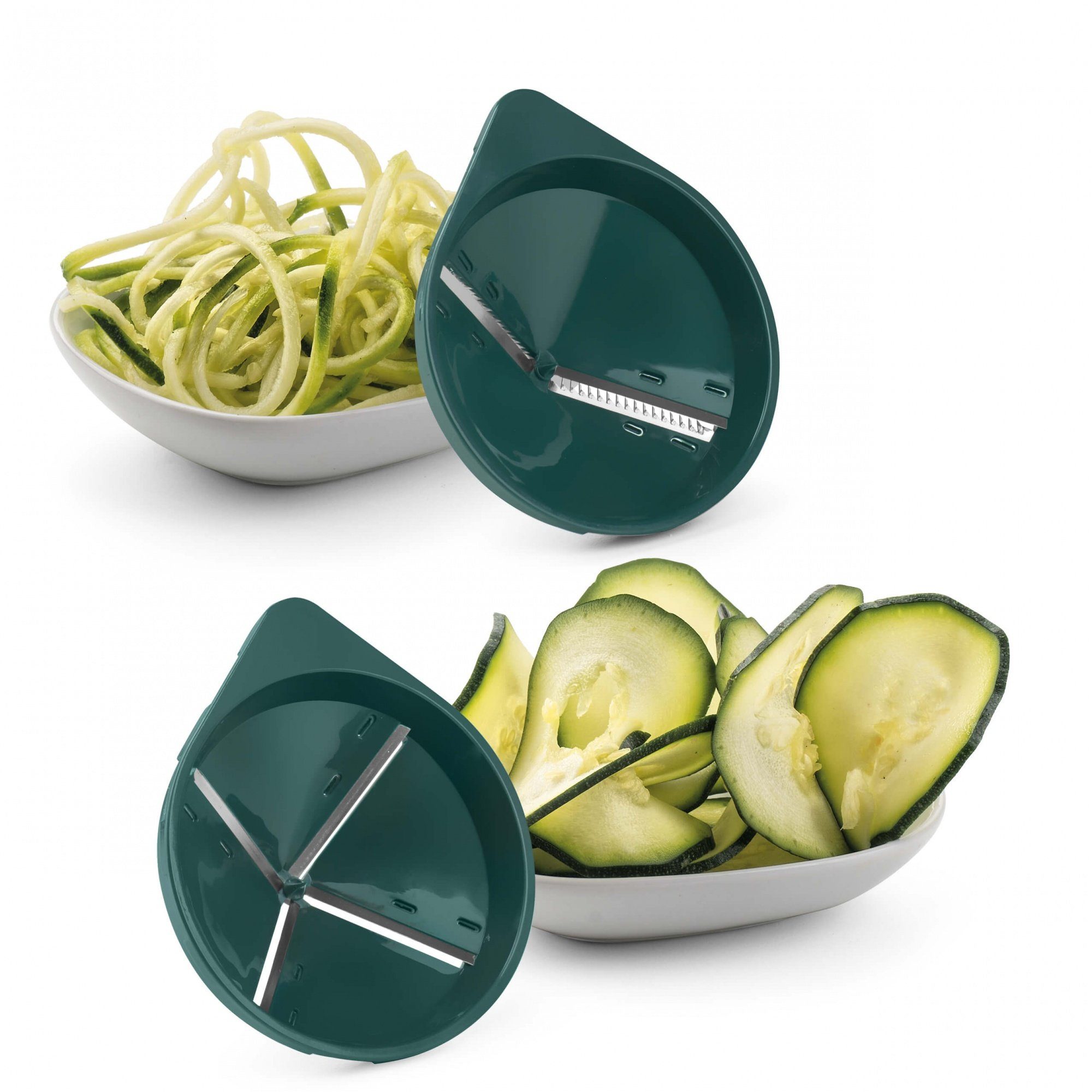 Genius Allesschneider Nicer Dicer Knife Set, Professional, groß 8-tlg