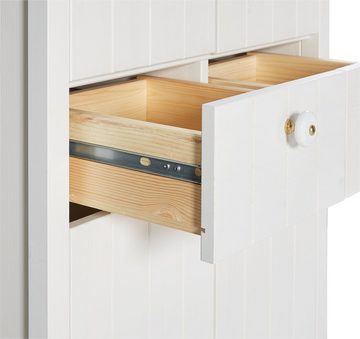 Home affaire Hochschrank Tina Badmöbel, Schrank, Breite 57 cm, Massivholz