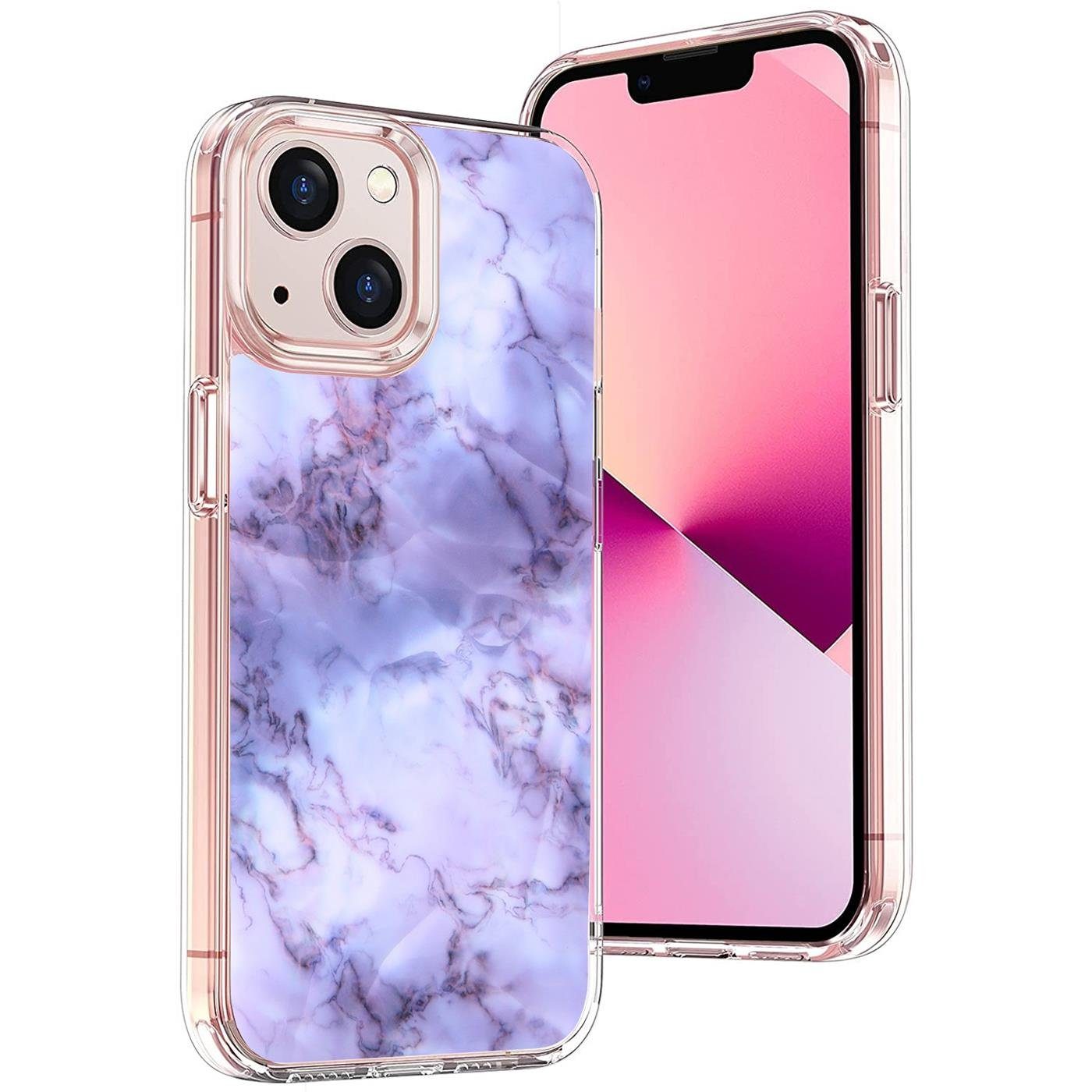 CoolGadget Handyhülle Handy Case Silikon Motiv Series für Apple iPhone 13 6,1 Zoll, Hülle mit hochauflösendem Muster für iPhone 13 Schutzhülle