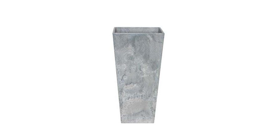 Artstone Pflanzkübel Ella – Grau, D25cm H24cm, Mit Wasserreservoir, Frostbeständig
