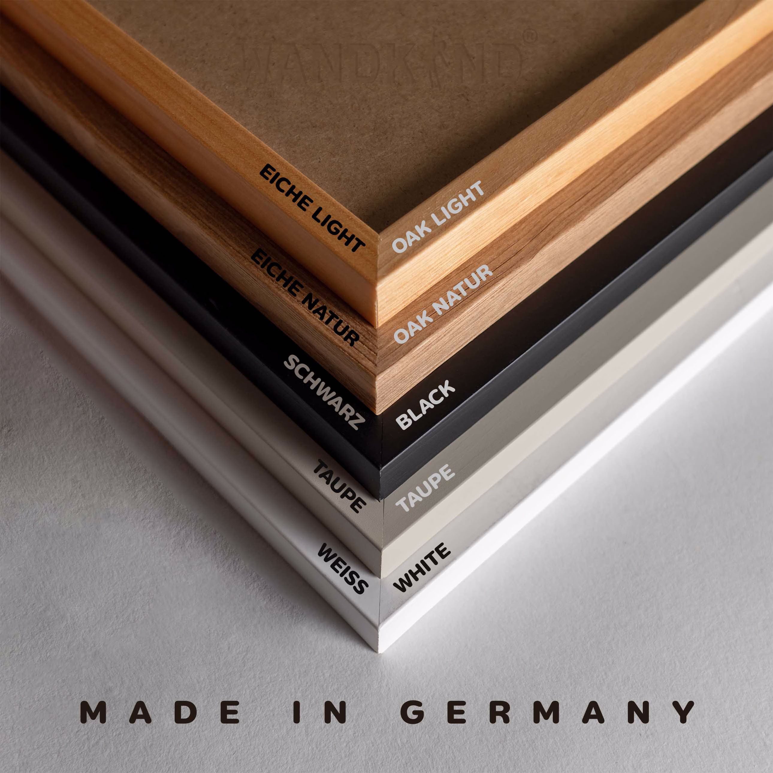 WANDKIND Poster Schlafende Waldtiere 3er Poster Set P805, Kinder Poster