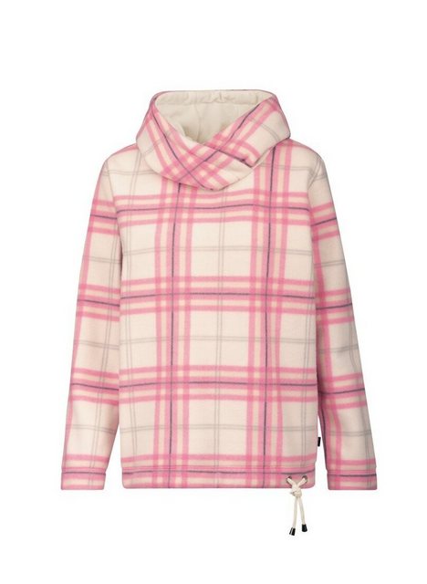 Trigema Kapuzensweatshirt TRIGEMA Fleece-Hoodie mit Karo-Muster günstig online kaufen