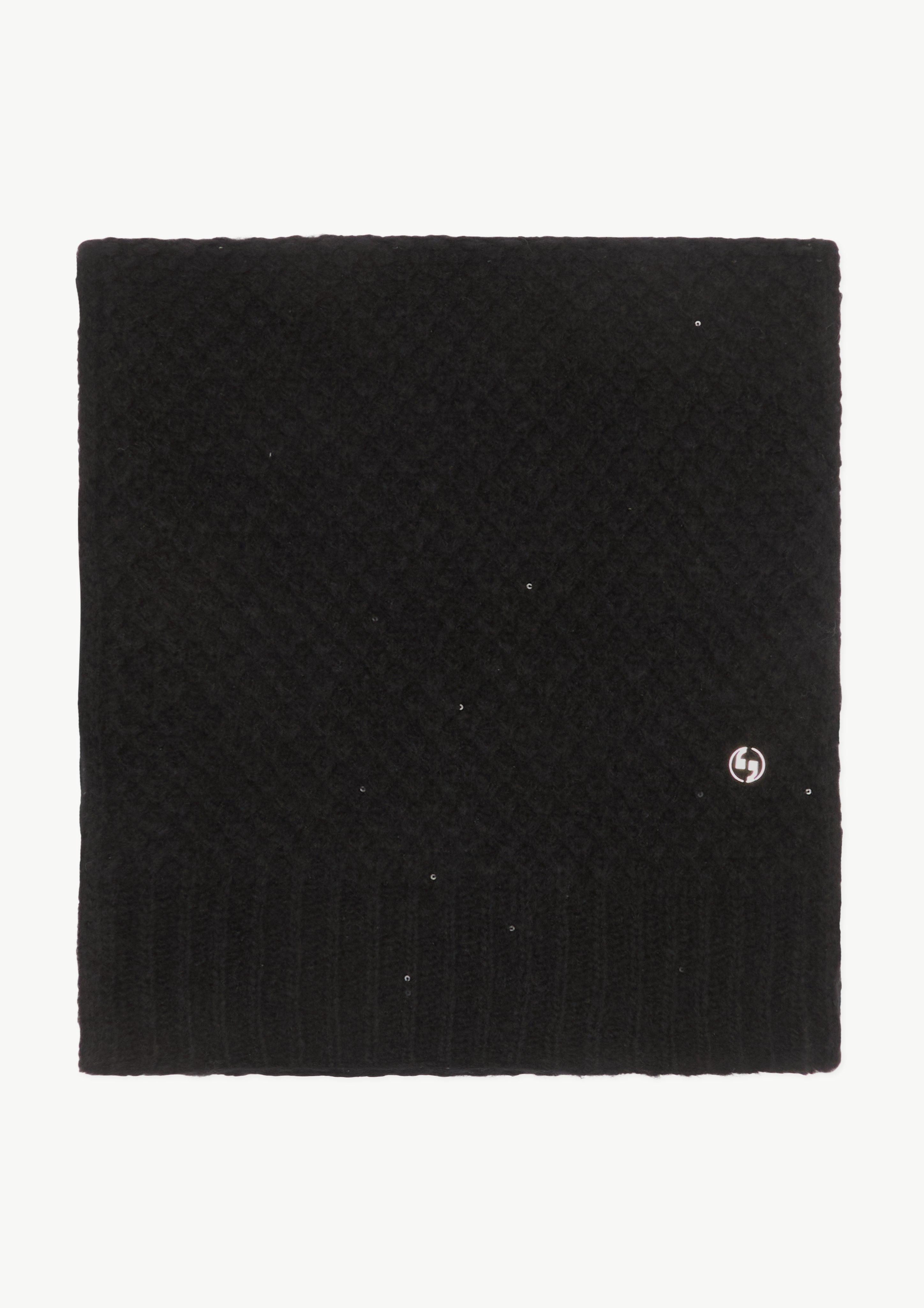 comma Halstuch Schal mit Pailletten-Details, Pailletten günstig online kaufen