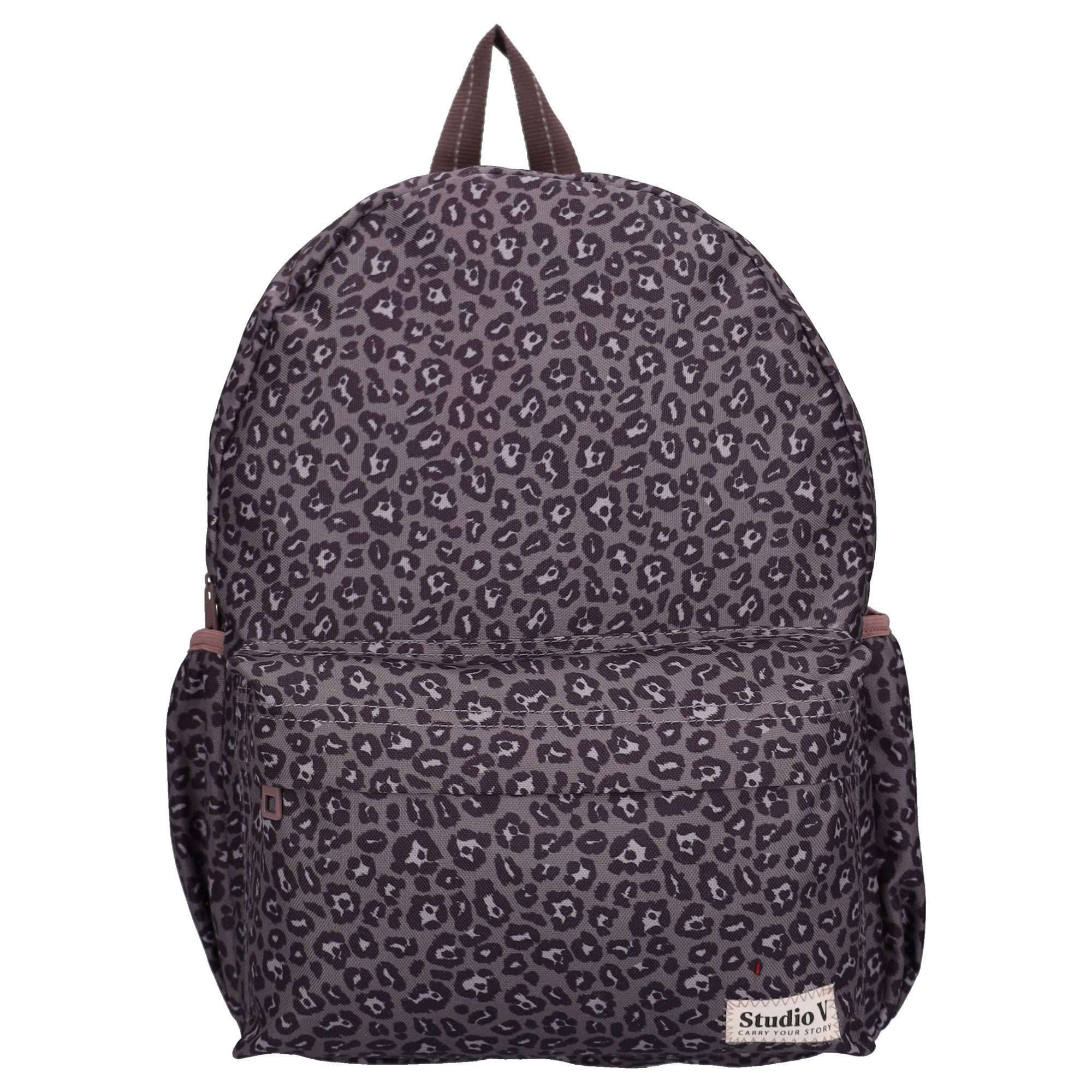 Studio V Kinderrucksack So Rebellious Schulrucksack Tiermuster Tasche 13,6 Liter
