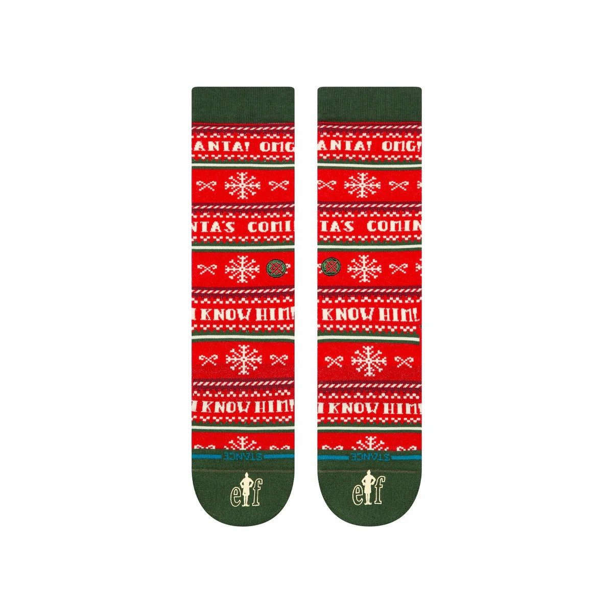 Stance Socken Tagessocke Crew I Know Him rot - 1 Paar günstig online kaufen