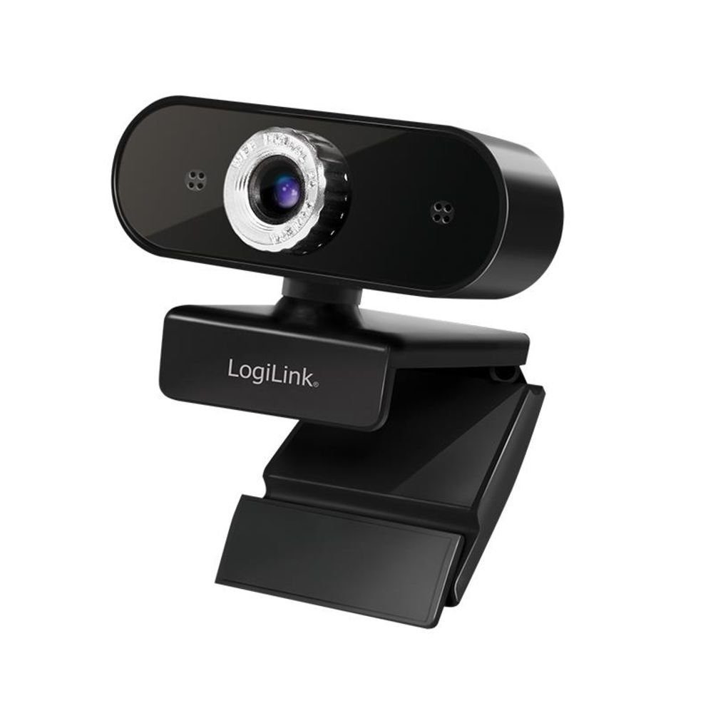 Full-HD-USB UA0371 Mikrofon Pro 1080p LogiLink mit Webcam