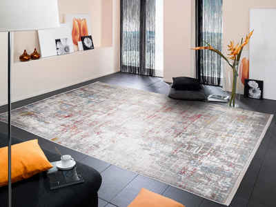 Teppich vintage, machalke®, rechteckig, Höhe: 8 mm, Design Teppich, 3D-Optik, Hoch-Tief-Struktur, Vintage, Wohnzimmer