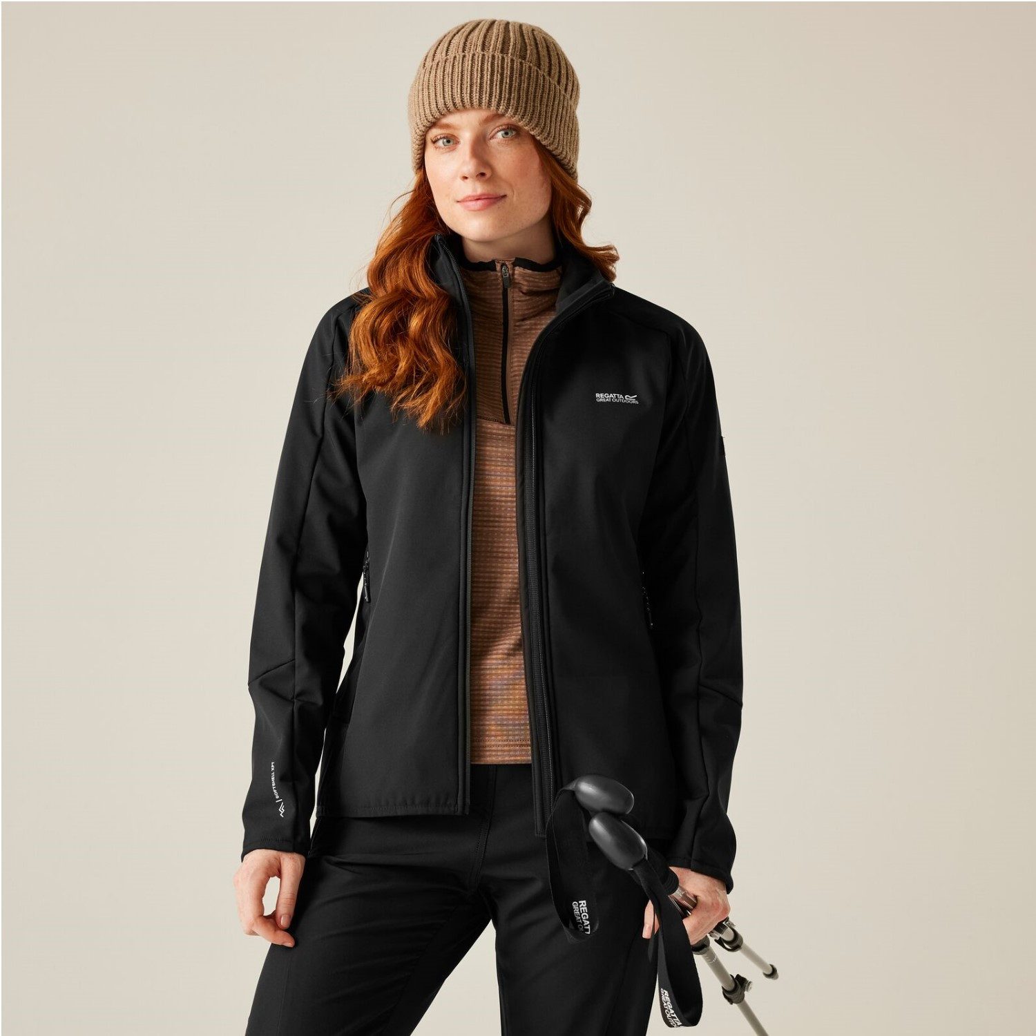 Regatta Softshelljacke Moutdale Wind- und wasserabweisend günstig online kaufen