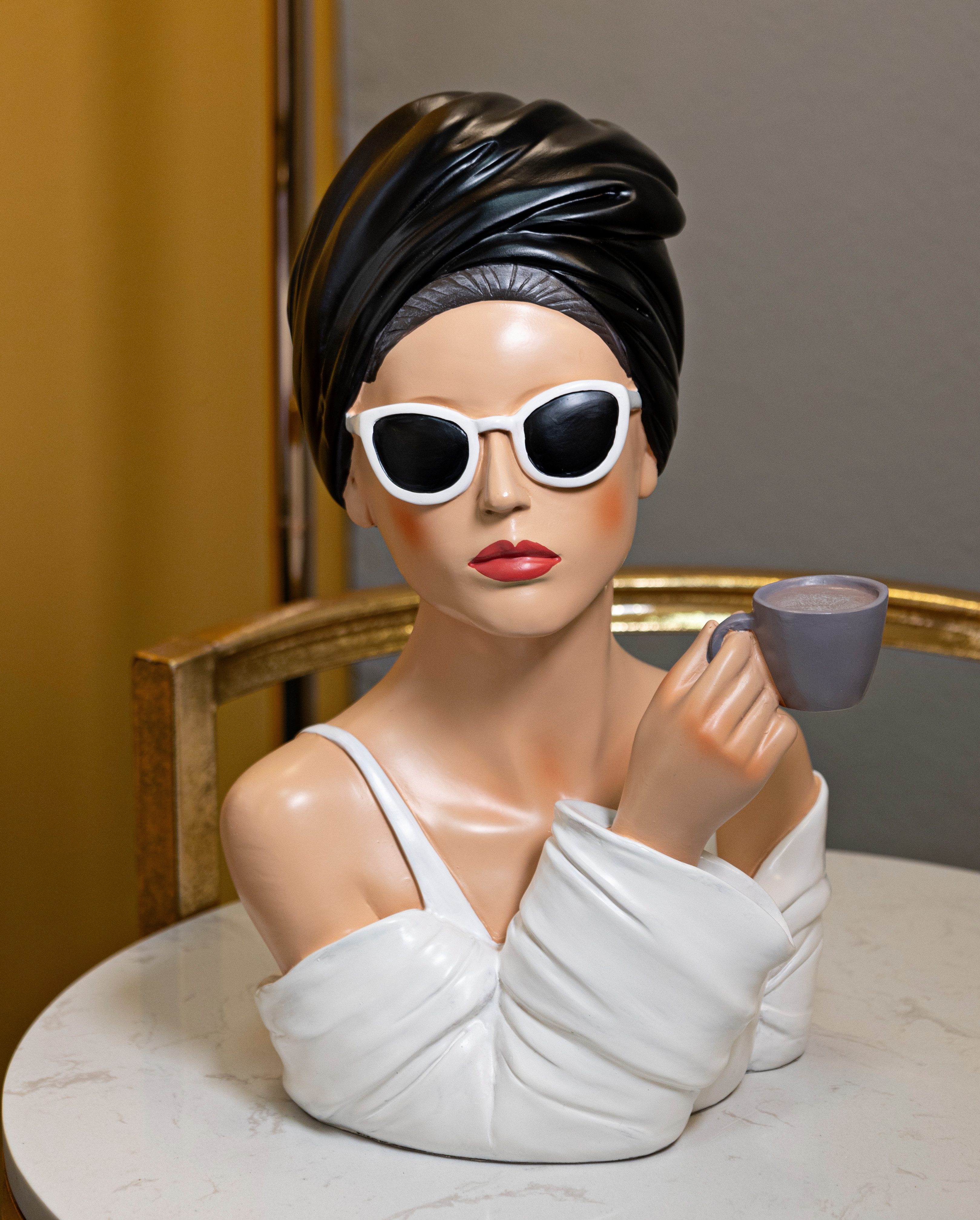 MF Skulptur Dekofigur Lady Paris Elegante günstig online kaufen
