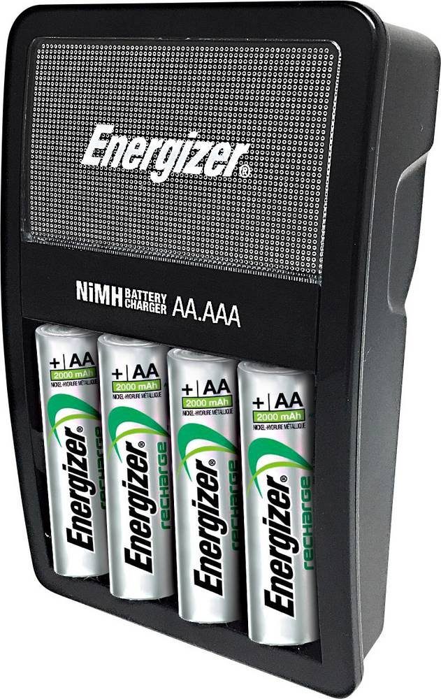 Energizer Energizer Maxi Charger Rundzellen-Ladegerät NiMH Micro (AAA),  Mignon (Rundzellen-Lader
