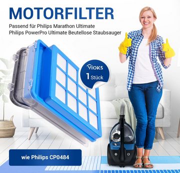Philips Motorschutzfilter Motorfilter 432200901131 CP0484 Filter, Zubehör für PowerPro Staubsauger