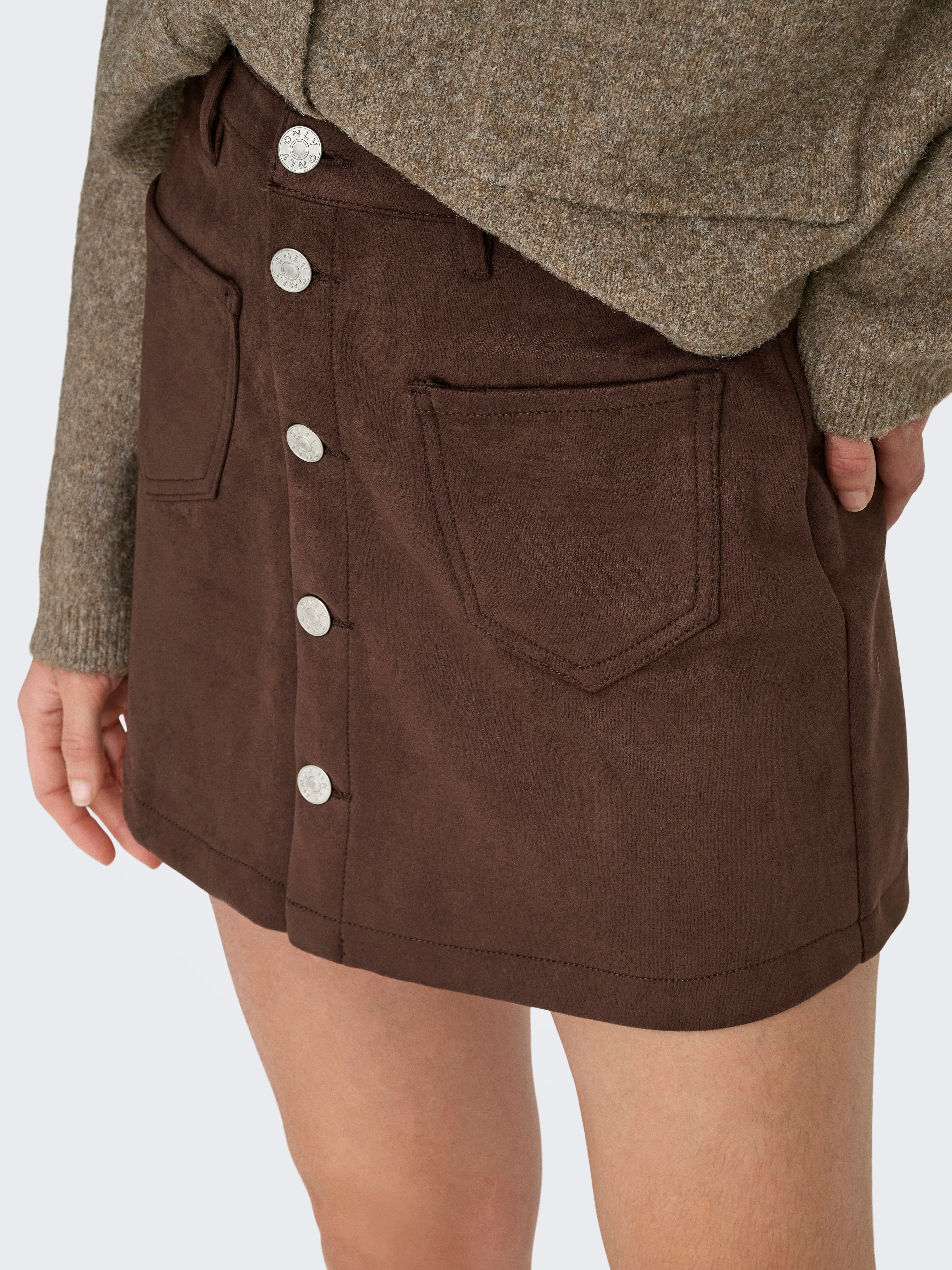 ONLY Minirock ONLAMAZING-STINA FAUX SUEDE SKIRT PNT günstig online kaufen
