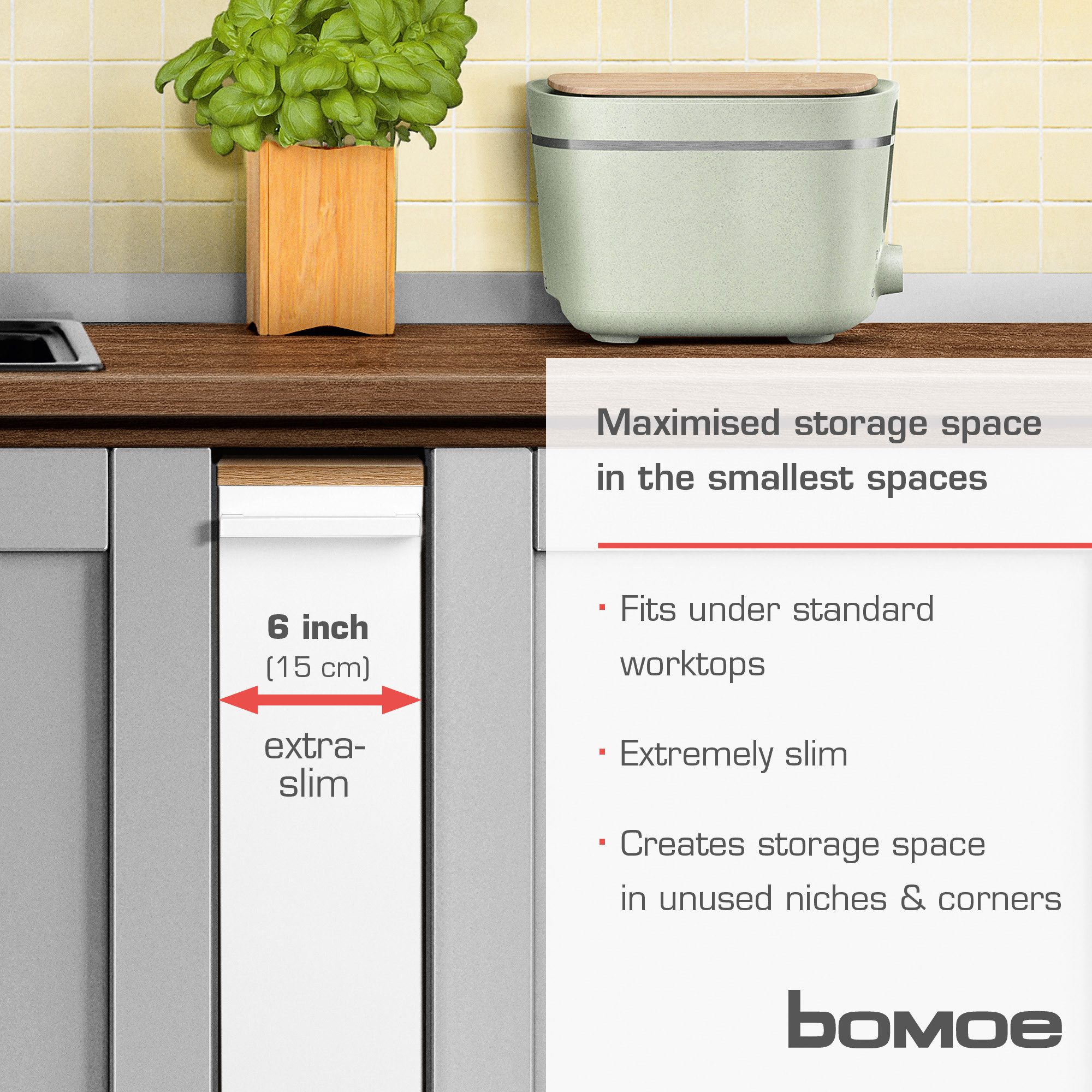 bomoe Küchenwagen, (1 St), multifunktionell, optimale Raumnutzung, seitlich günstig online kaufen