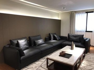 JVmoebel Ecksofa, Echt Leder Sofa Couch Polster Sitz Garnitur Wohn Landschaft Sofa
