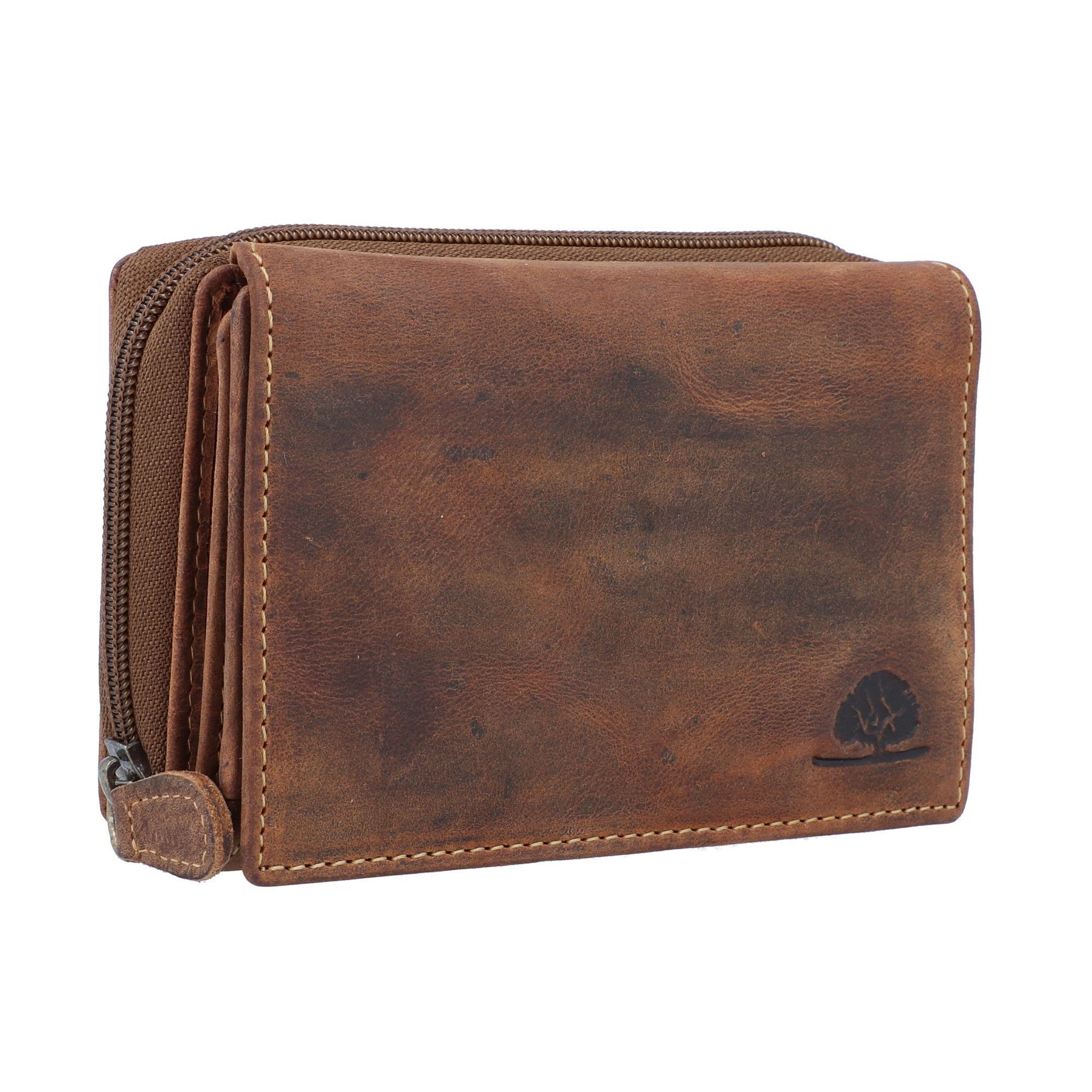 Greenburry Geldbörse Vintage, Leder günstig online kaufen