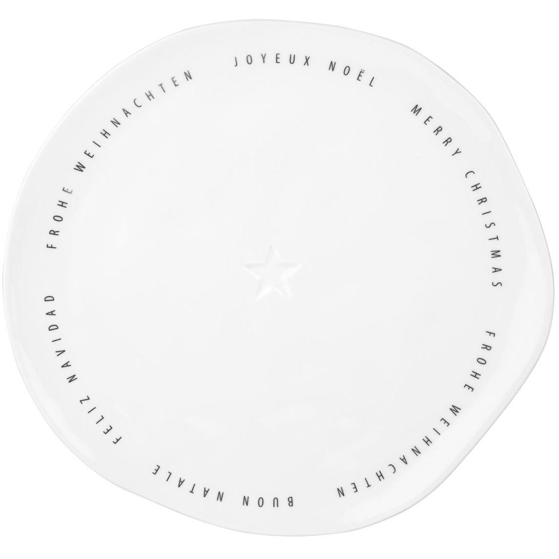 Rader Design Dekoteller Sternenzeit Frohe Weihnachten Einteilig Weihnachtlicher Teller O 22cm Online Kaufen Otto