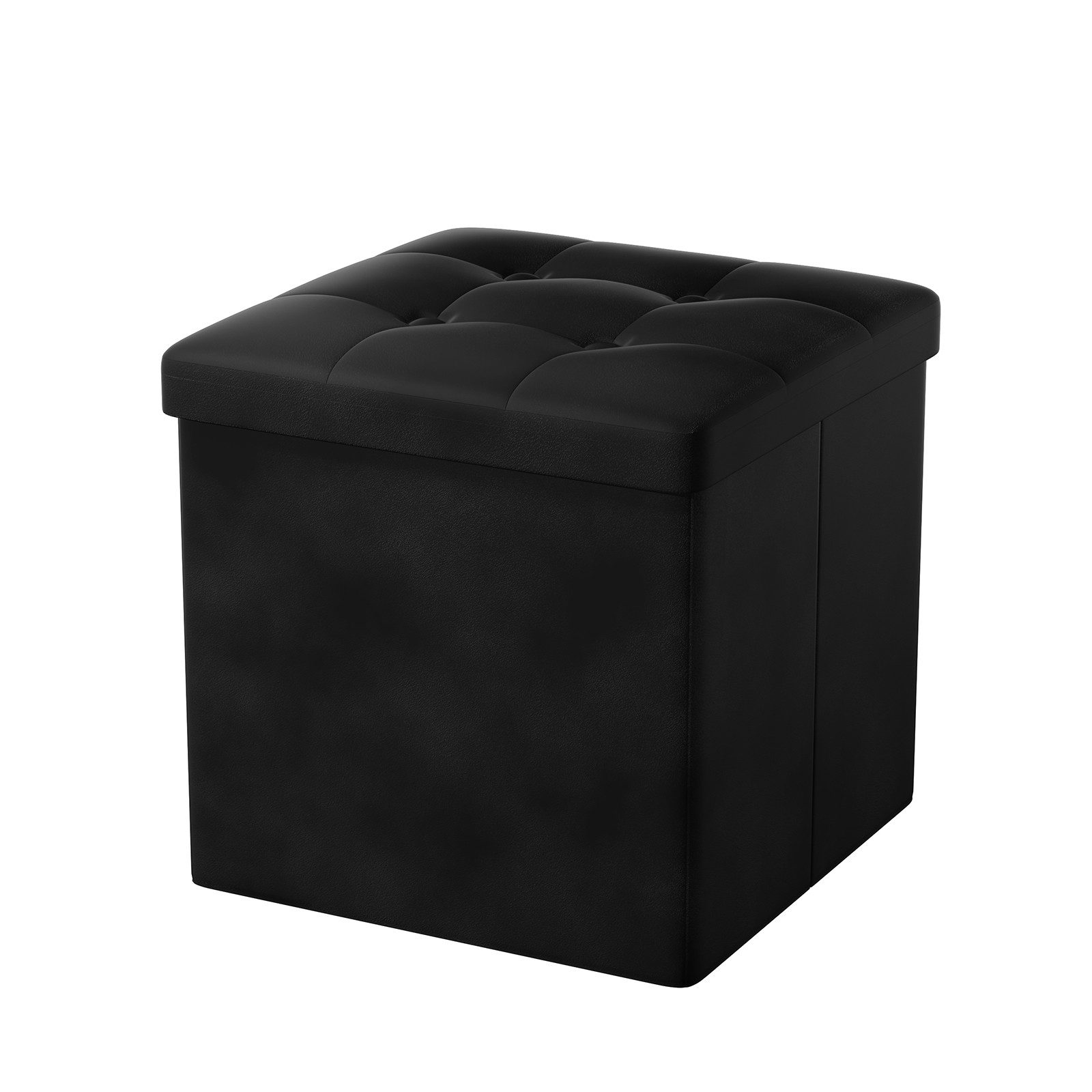 Oak&Tea Stauraumhocker Sitzhocker mit Stauraum – Klappbare Aufbewahrungsbox & Sitzwürfel