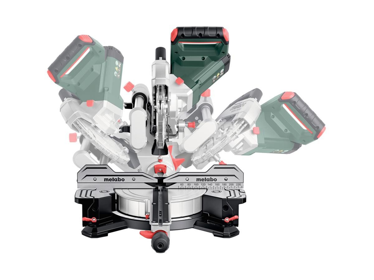 metabo Kappsäge Metabo Kappsäge KGSV 216 MC, Set, 9-St., inkl. 216 mm HM-Sägeblatt und Zubehör