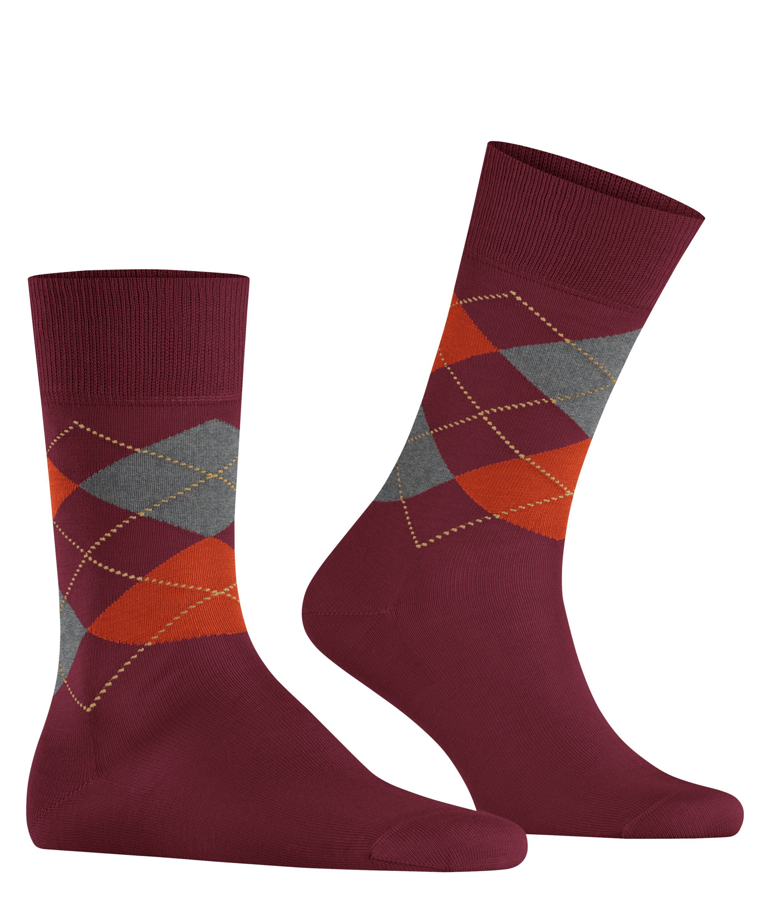 (1-Paar) wine (8010) Burlington Manchester Socken