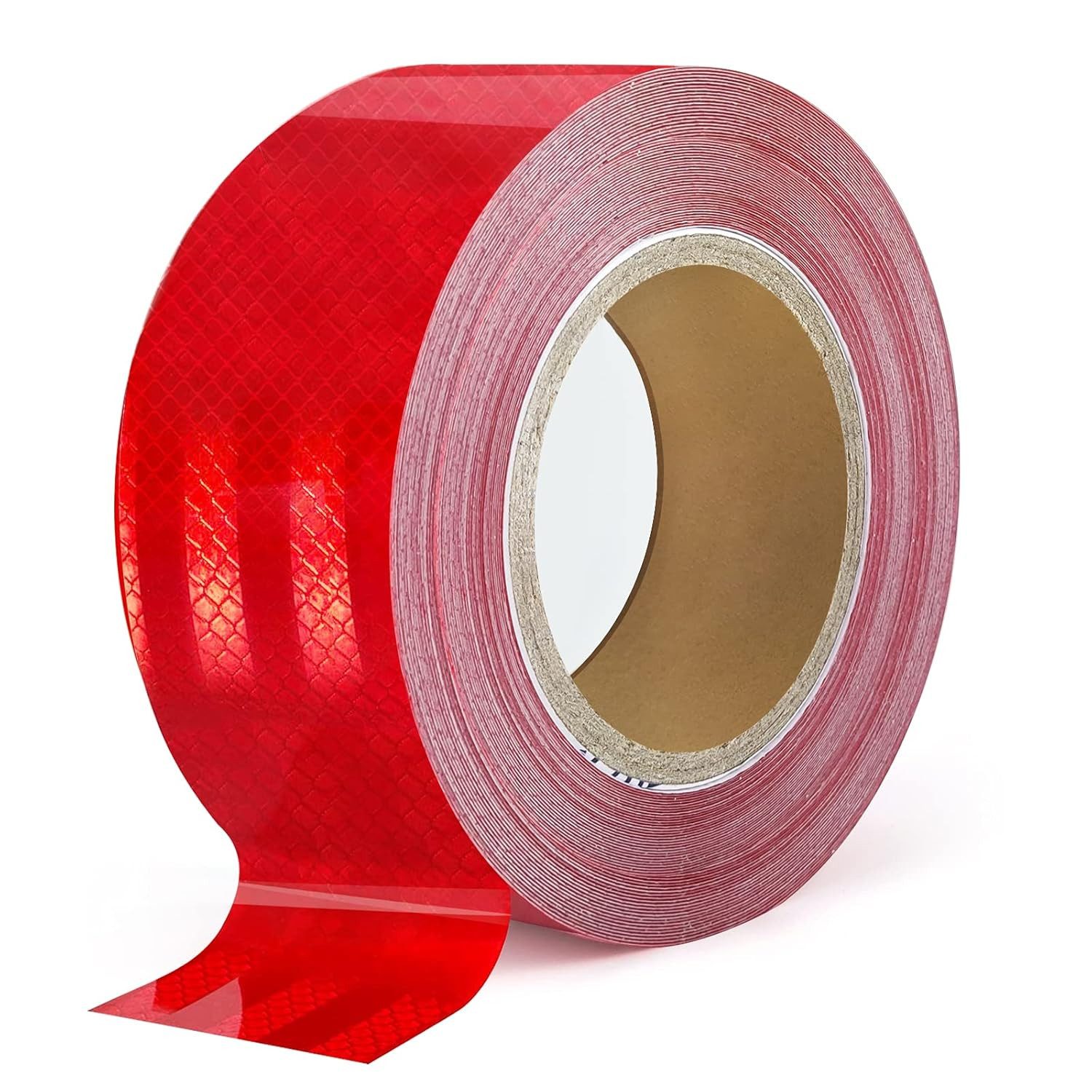 FELIXLEO Reflektorband Reflektierendes Klebeband Rot 5cmx10m Wasserdicht Warnband, (1 St)