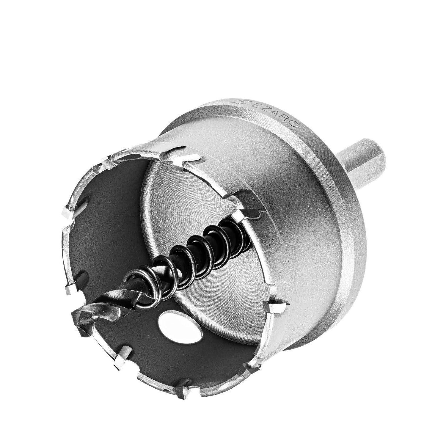 LuxusKollektion Lochsäge Lochsäge Hartmetallbohrer Lochöffner Tiefschnitt Edelstahl 54mm
