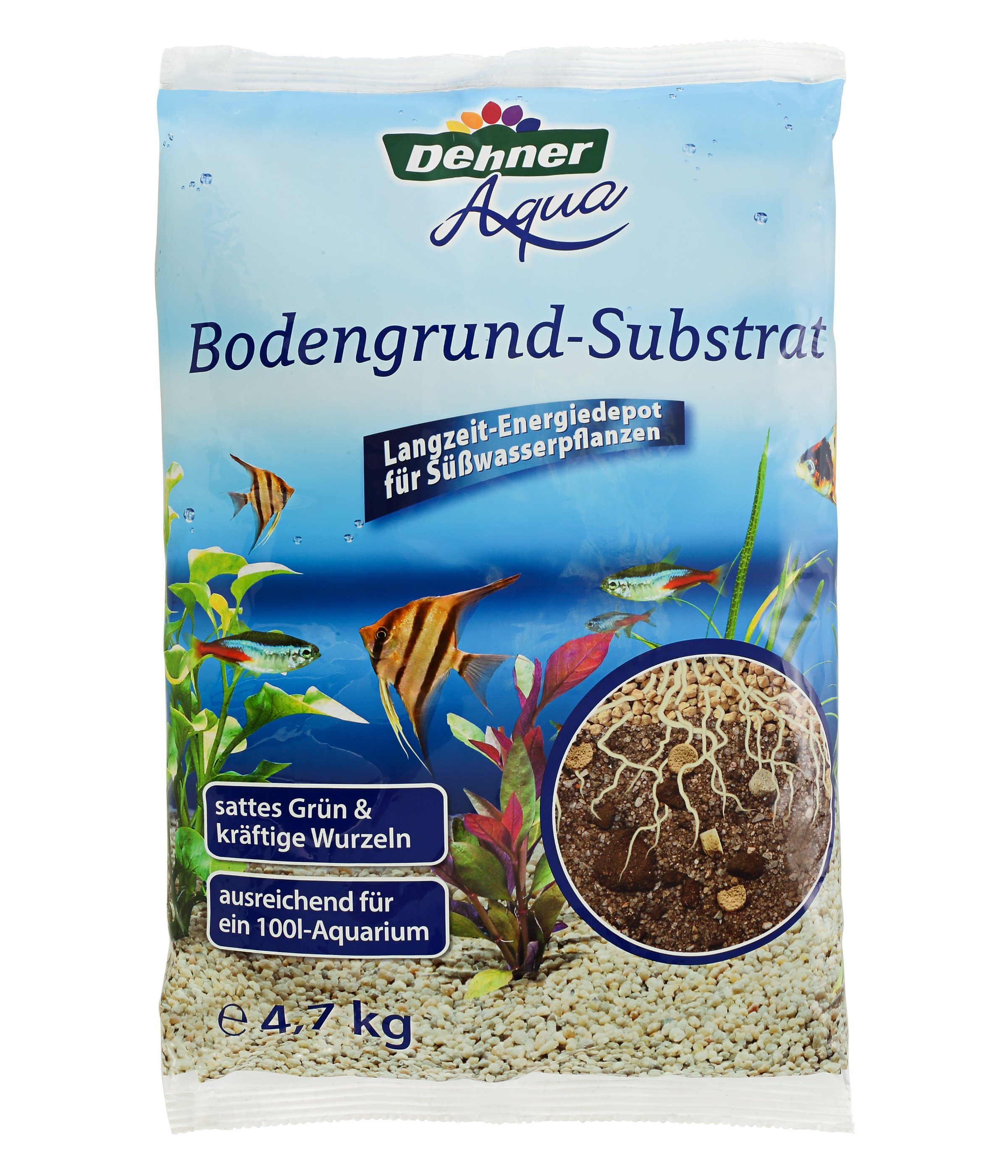 Dehner Aquariensand Aqua Bodengrund-Substrat, naturfarben