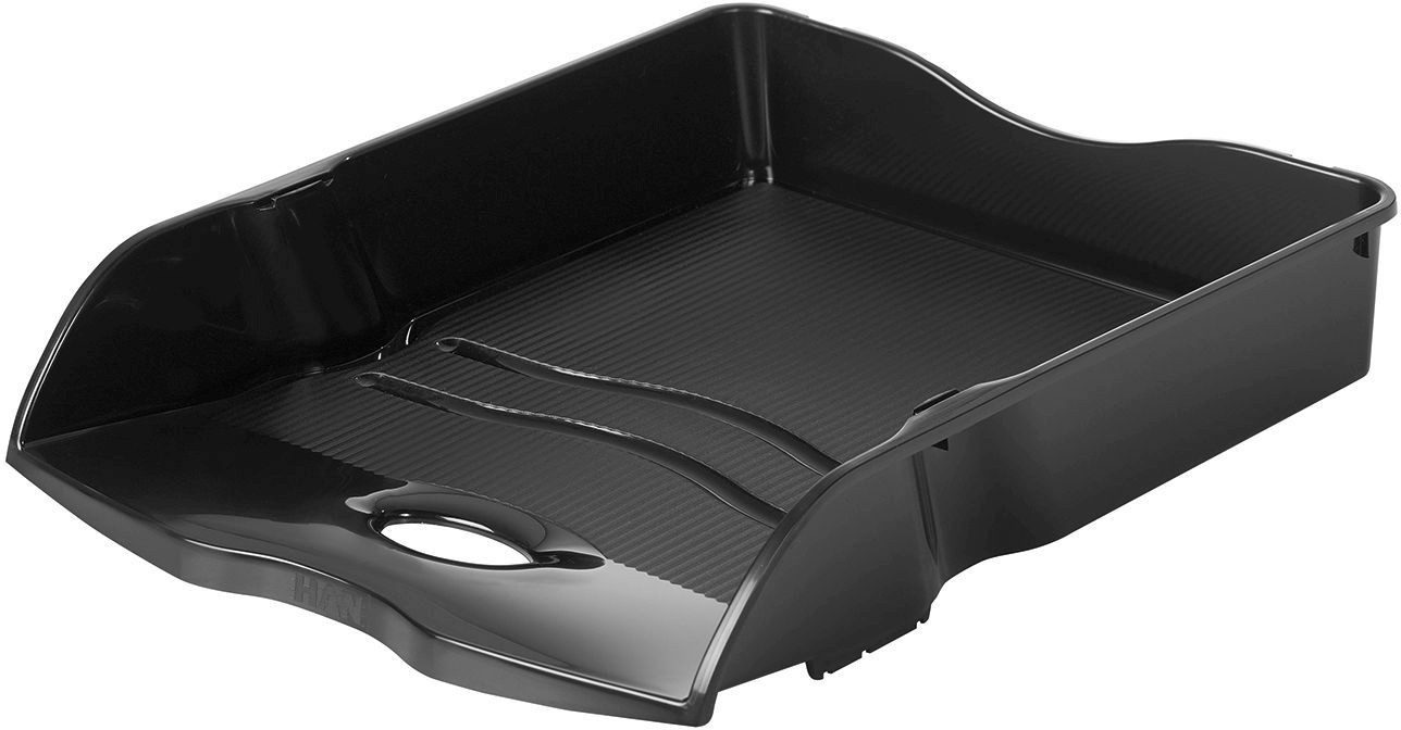 HAN-Bürogeräte Briefablage Briefablage Re-Loop A4/C4 RC-Kunststoff stapelbar schwarz