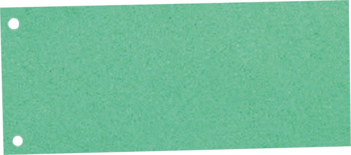 ESSELTE Aktenordner Trennstreifen 10,5x24cm VE=100 Stück grün