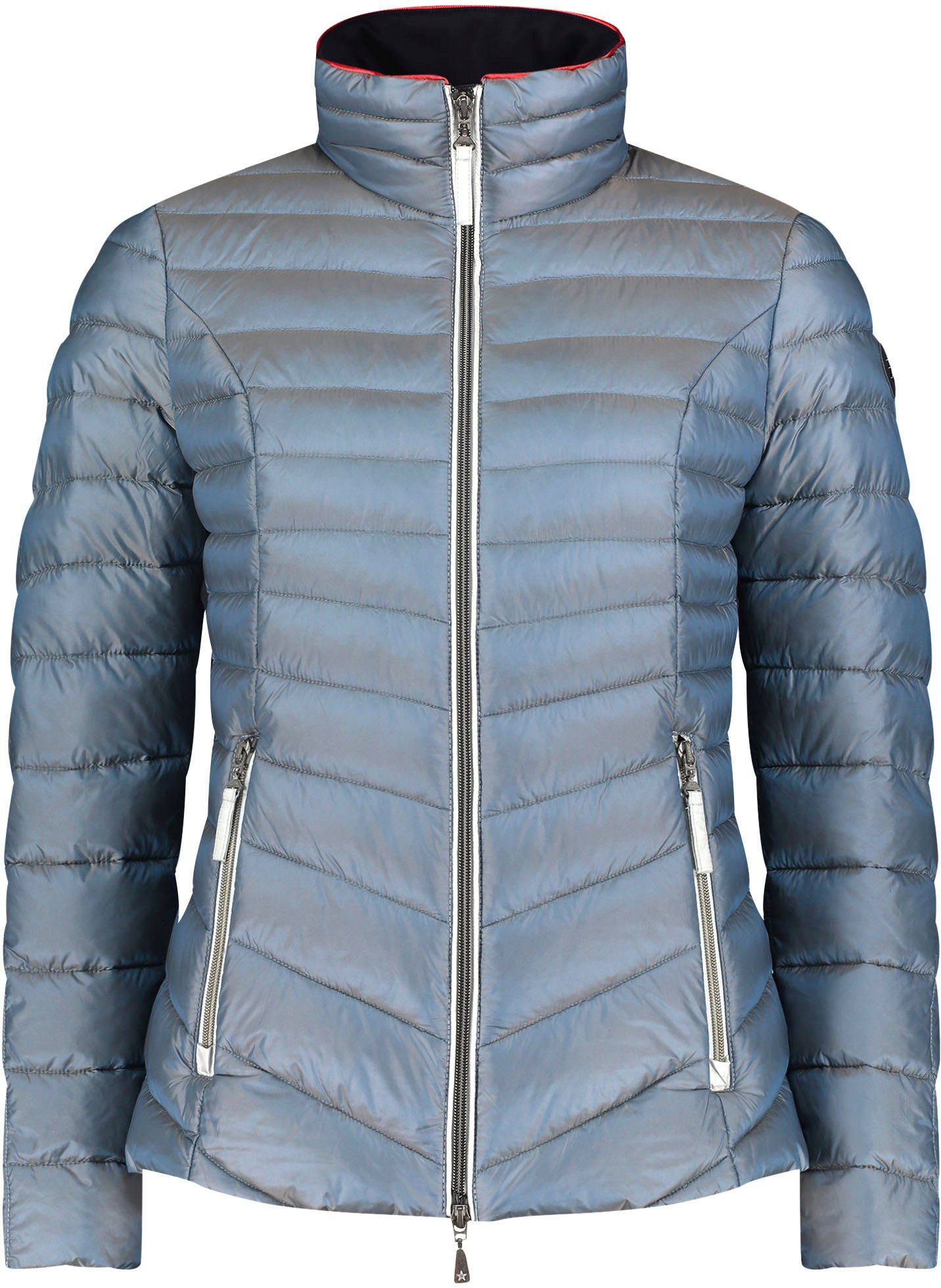 Gil Steppjacke blue mirage Bret mit Umschlagkragen