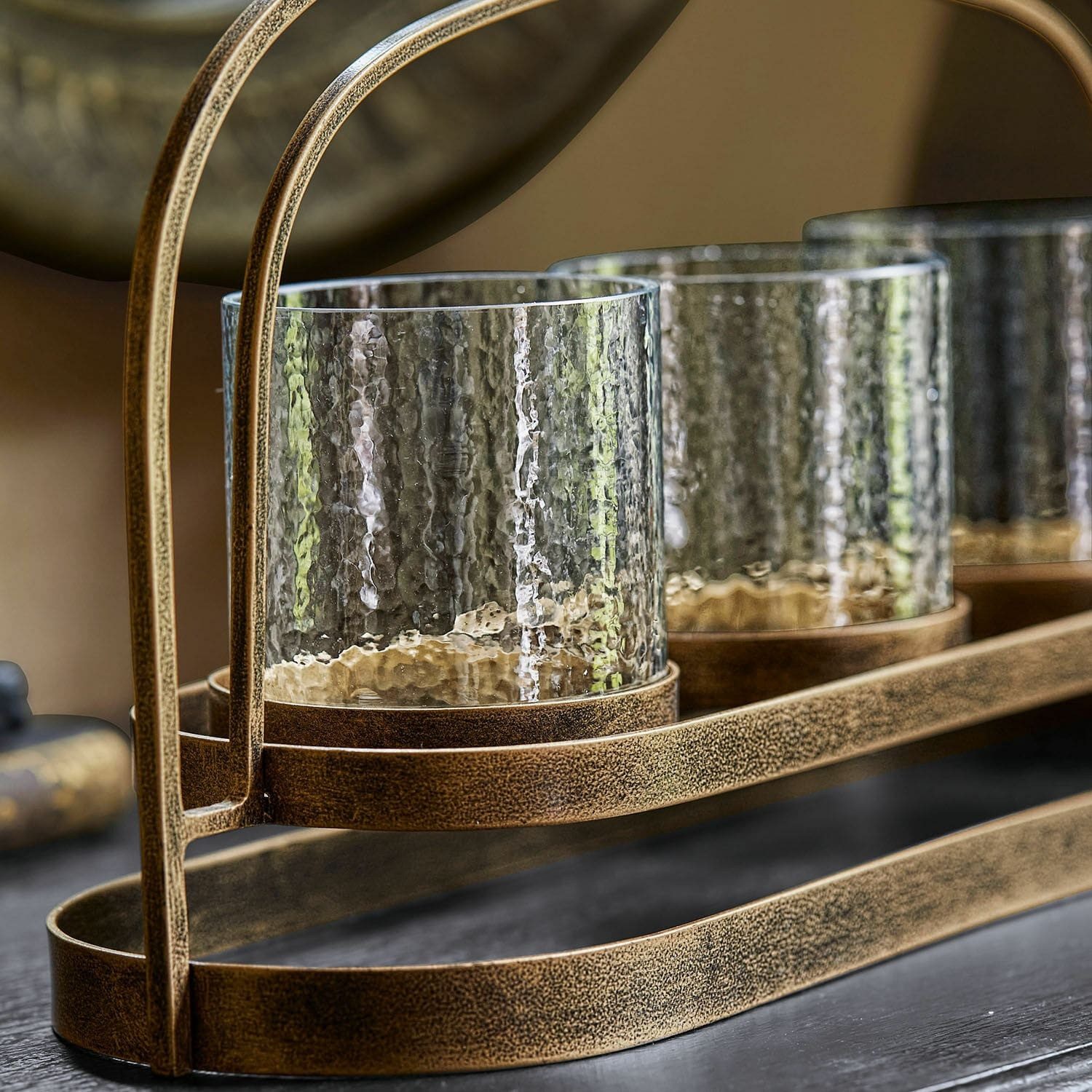 Mirabeau Kerzenständer Kerzenhalter Biserre antikgold, none – Bild 5 von 5