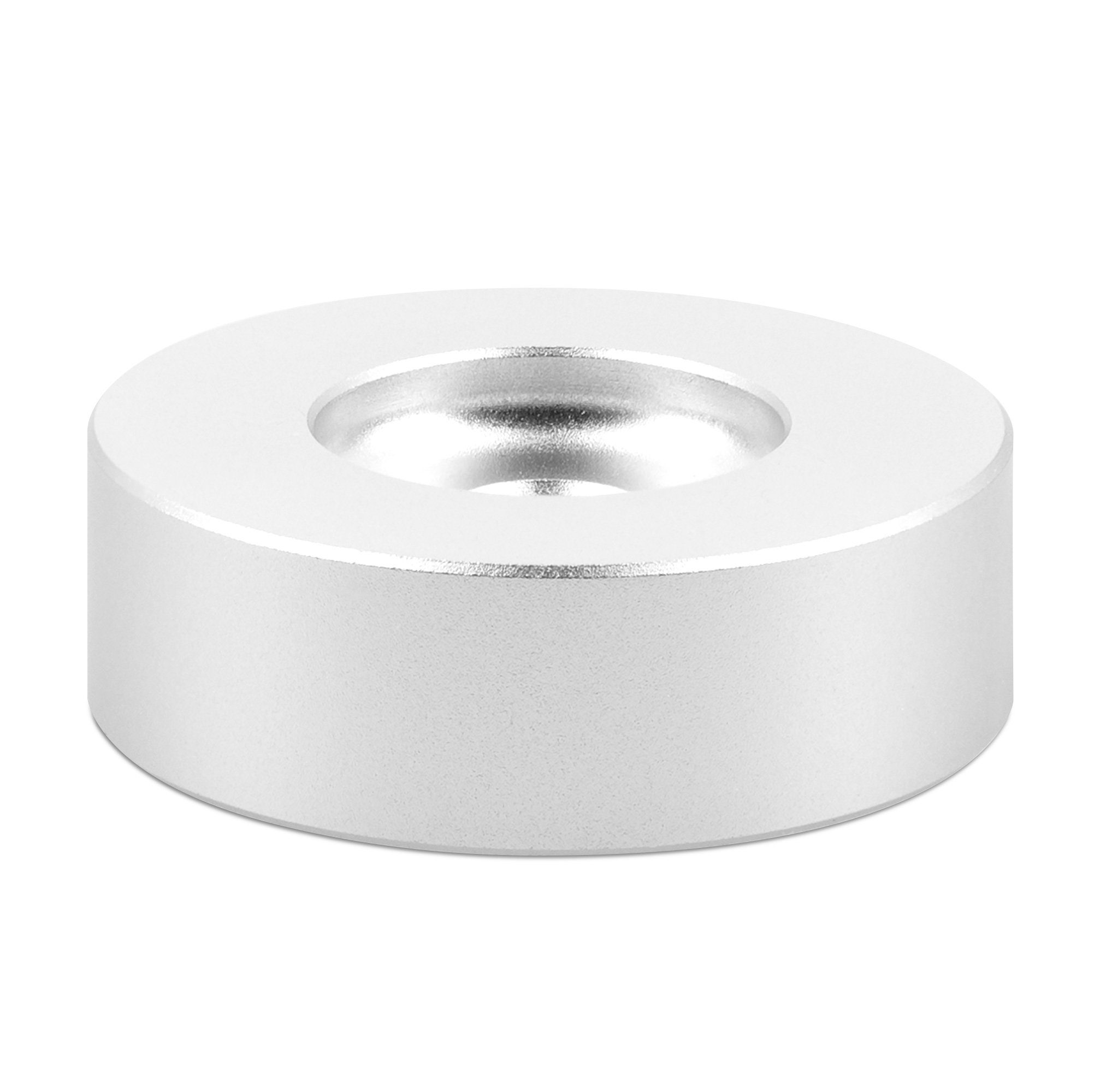 Plattenspieler-Reinigungs-Set Aluminium-Adapter für 7 Schallplatten mit großem Mittelloch"