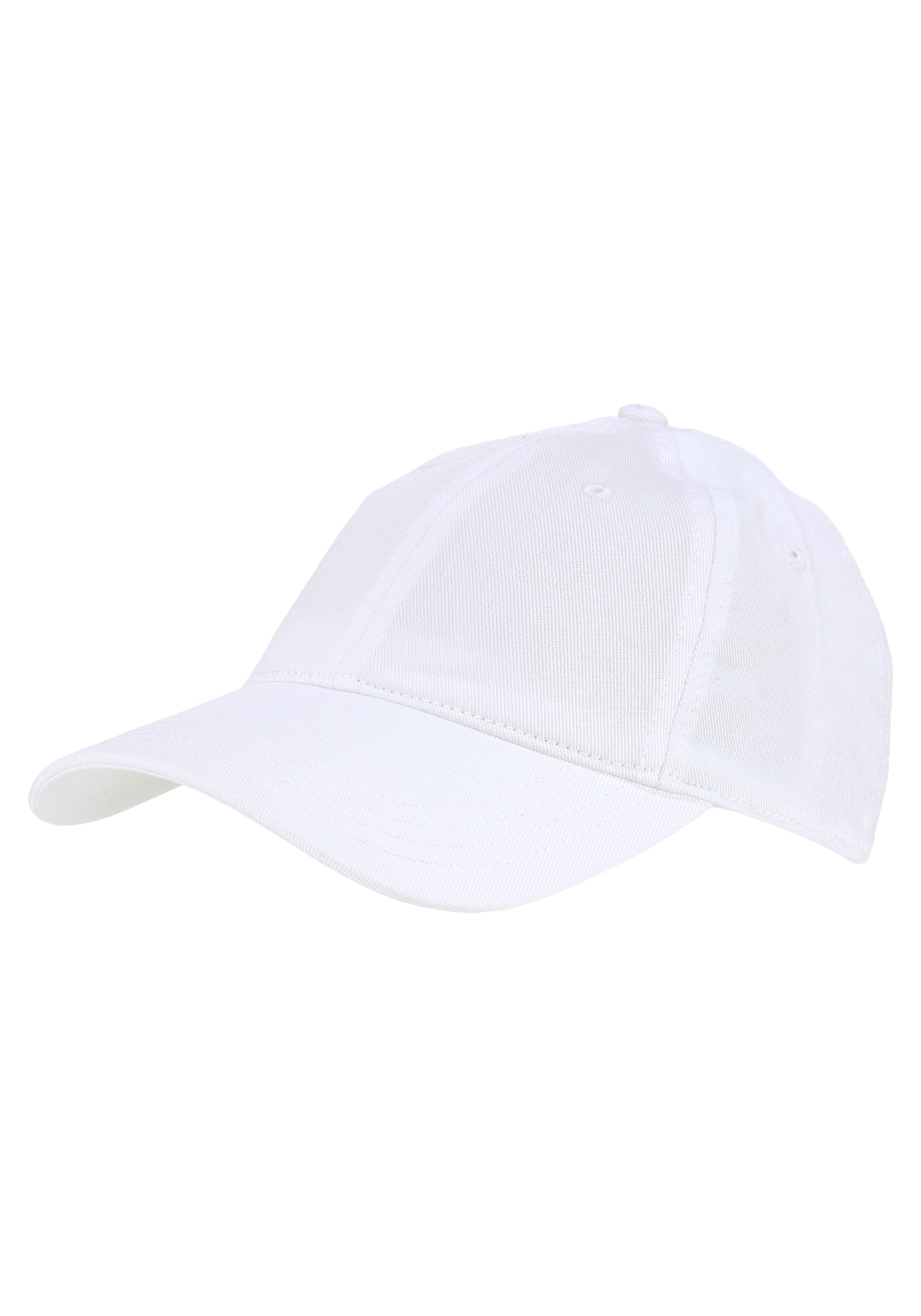 Lacoste Baseball Cap mit Klemmverschluss weiß | Baseball Caps