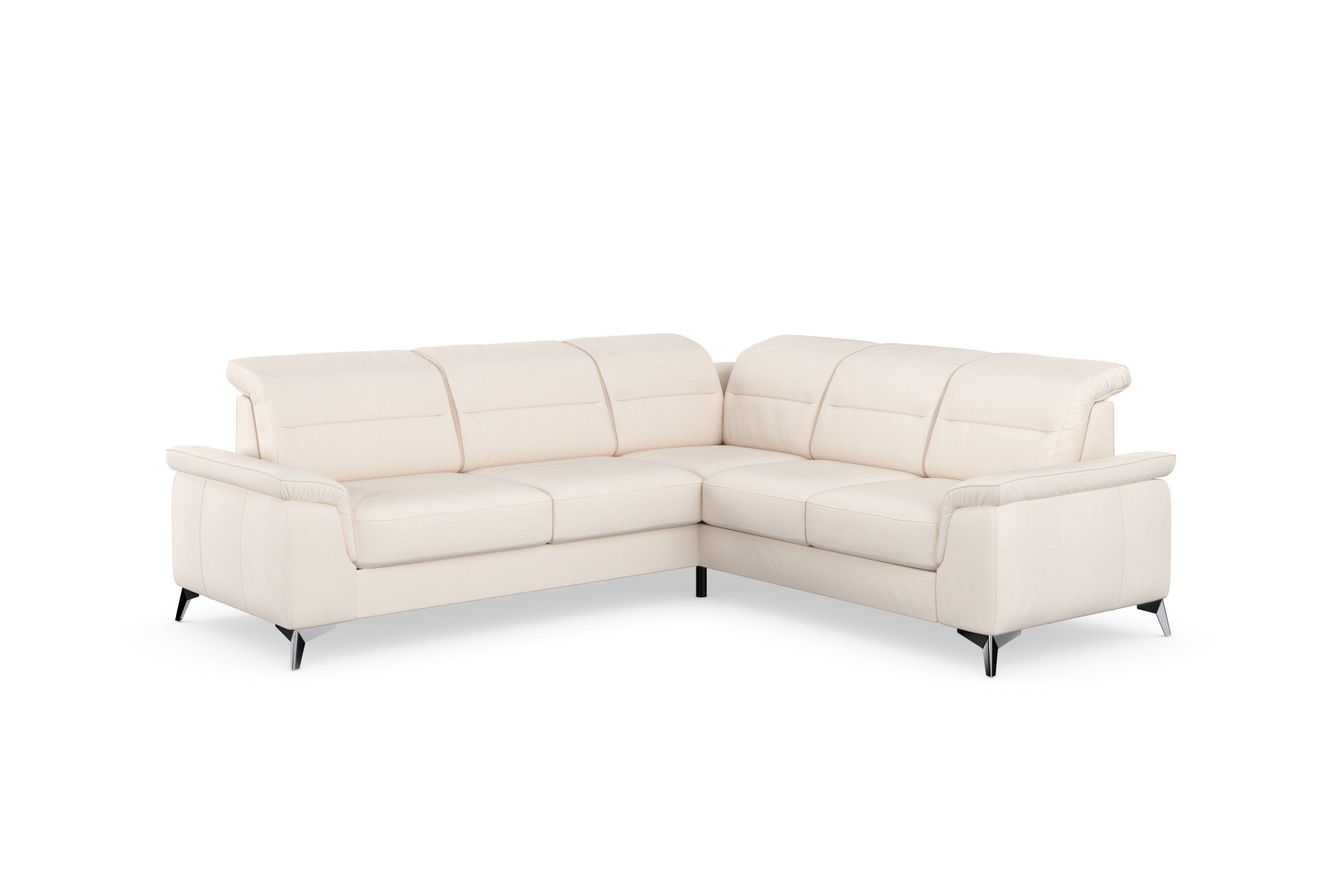 sit&more Ecksofa Sinatra, Kopfteilverstellung optional mit Armteilfunktion und