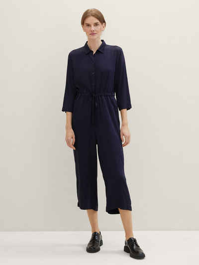 TOM TAILOR Jumpsuit Overall mit LENZING™ ECOVERO™