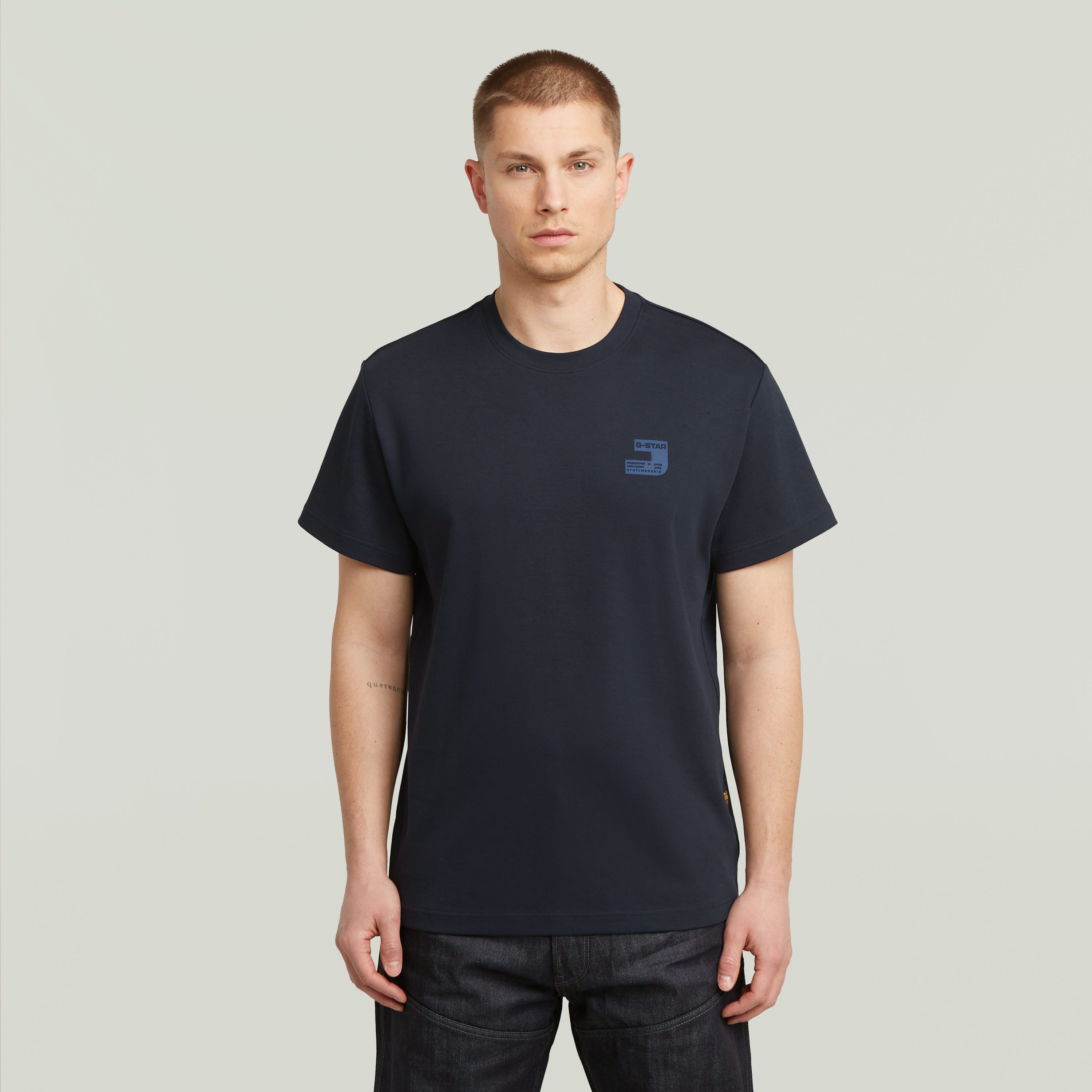 G-STAR T-Shirt Chest Logo Rundhals, Regular günstig online kaufen