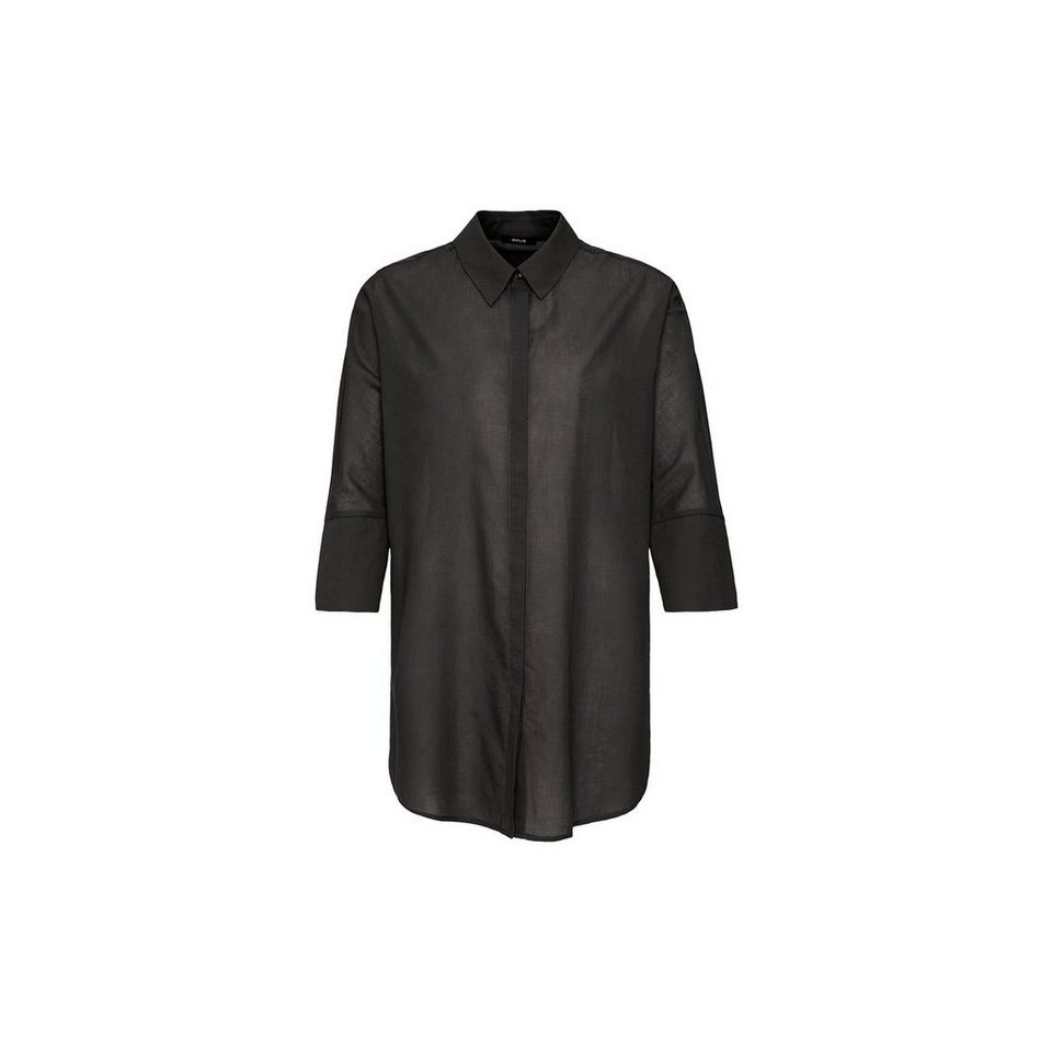 OPUS Blusenshirt schwarz (1-tlg)