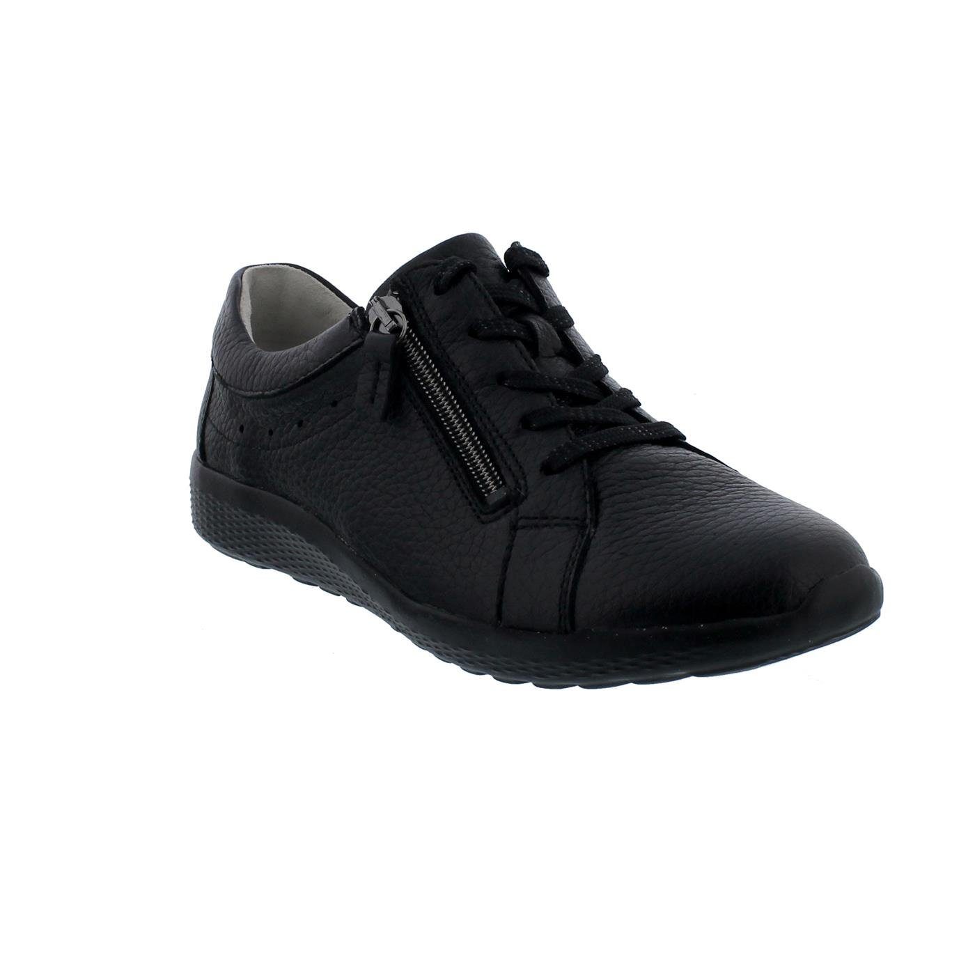 Waldläufer Waldläufer K-IRA Sneaker, Hirsch-Leder, Schwarz, günstig online kaufen