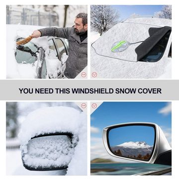 HYTIREBY Wohnmobilschutzhülle Autoabdeckung winter für Schnee, Eis, Frost, Staub, Sonne, (189 cm x 116 cm)
