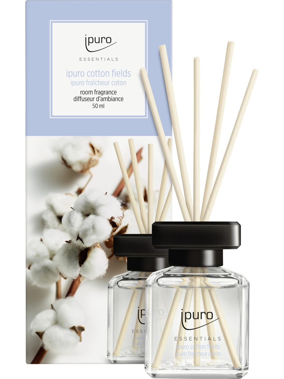Raumduft ipuro ESSENTIALS Raumduft Cotton Fields 50 ml