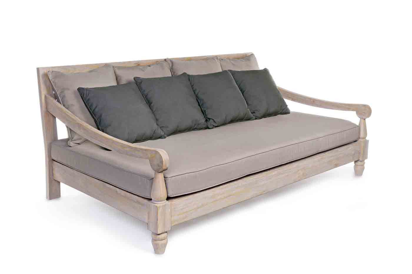 Bizzotto Daybed Bali mit Kissen, Natur
