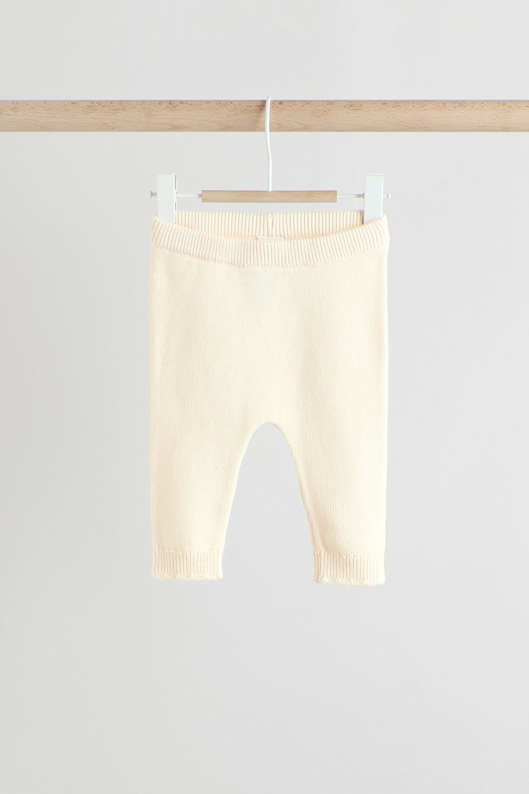 Next Strickjacke Baby Strickjacke mit Rüschen und Schleife im Set (2-tlg)