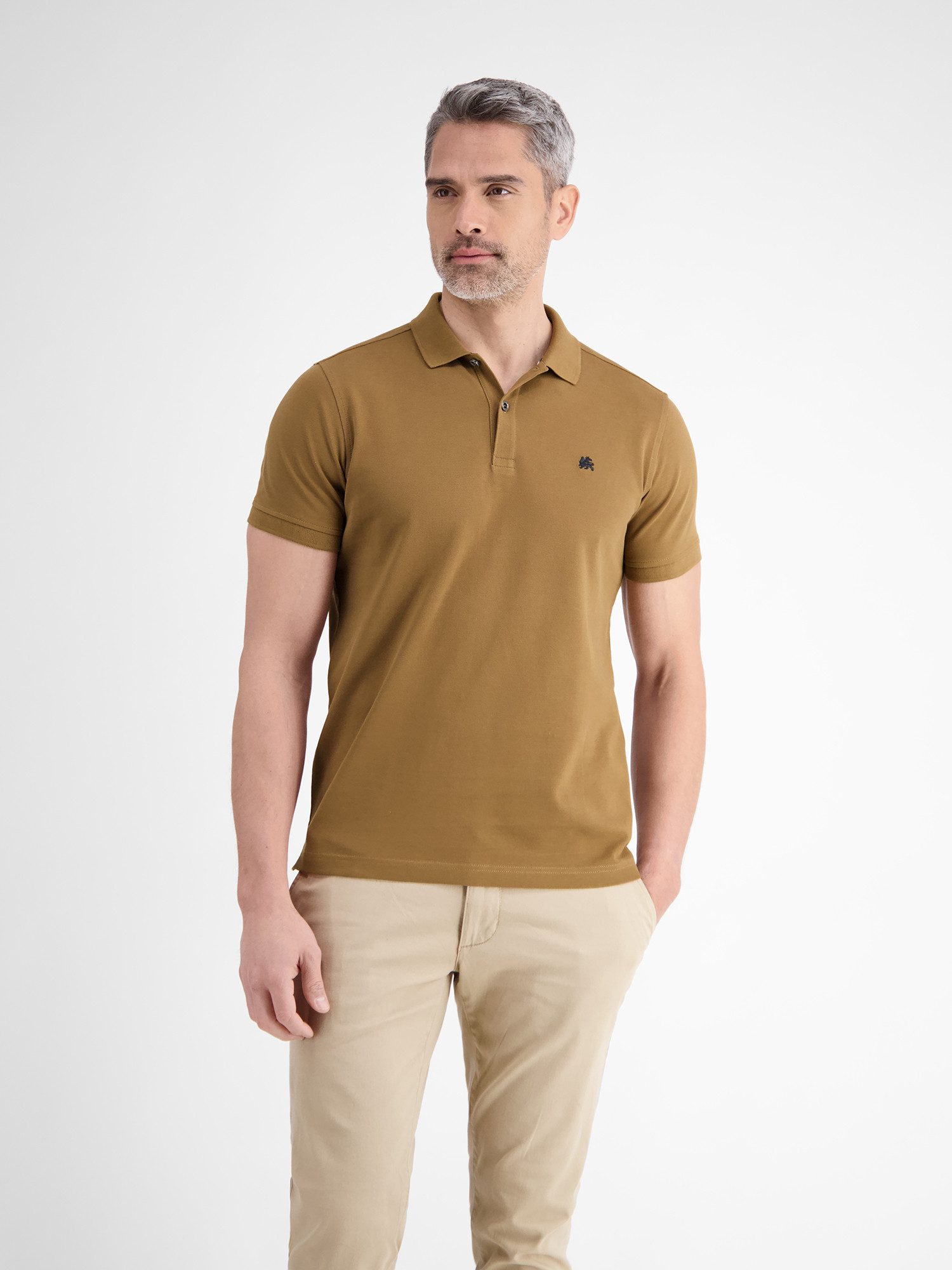 LERROS Poloshirt LERROS Basic Poloshirt für Herren, unifarben günstig online kaufen