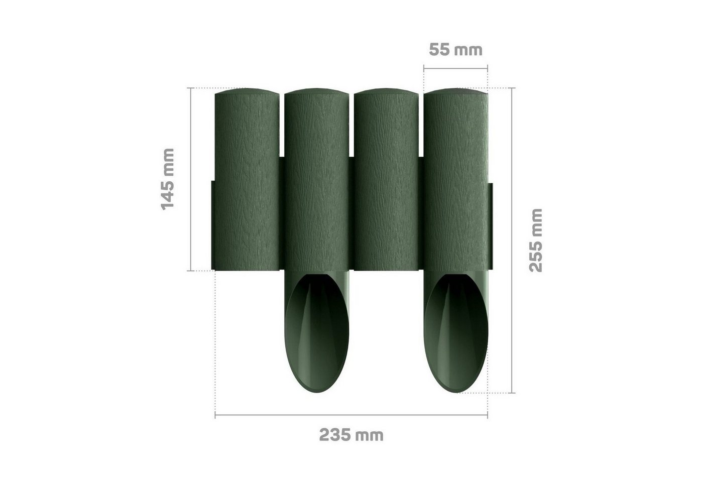Thumbnail - Cellfast Palisade, Single Garden Palisade Standard