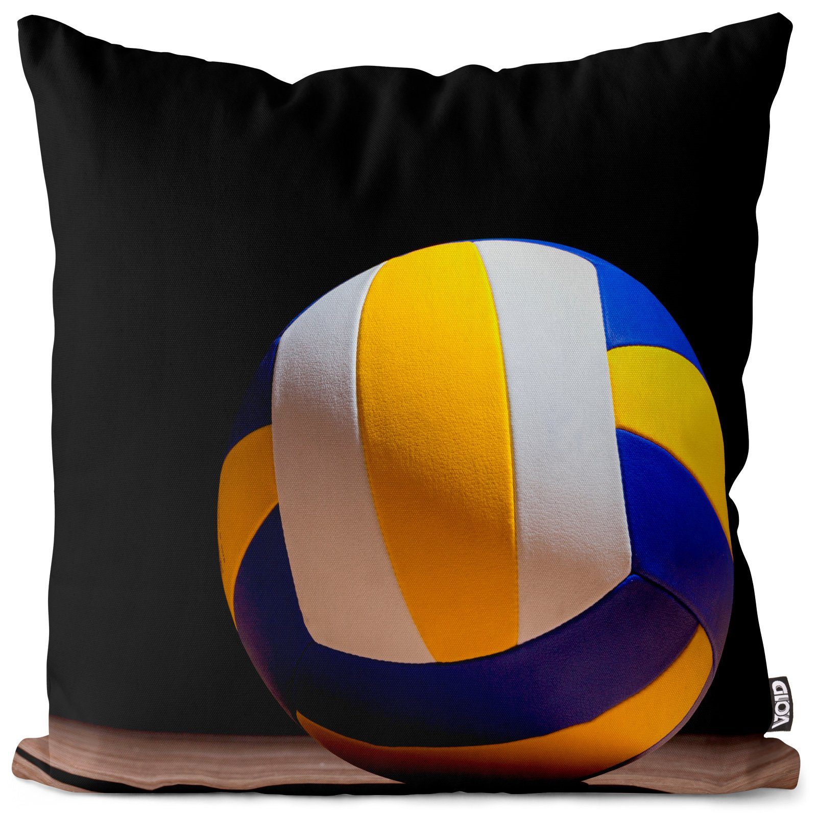 Sofa-Kissen Kissenbezug, Strand Stück), (1 VOID Spielzeug Ball Meer Feld Mannschaftssport Sporttasche Schwimmbad Sport Urlaub Beach