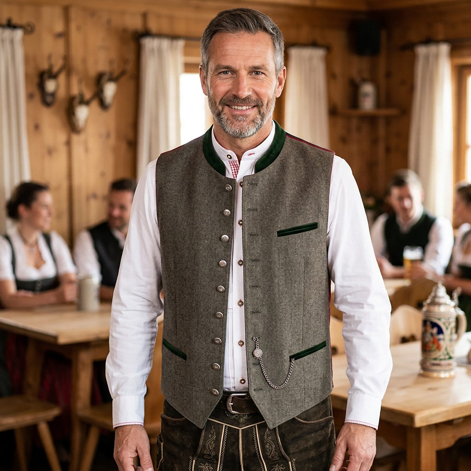 Wiesnkönig Trachtenweste Weste Gabriel K20