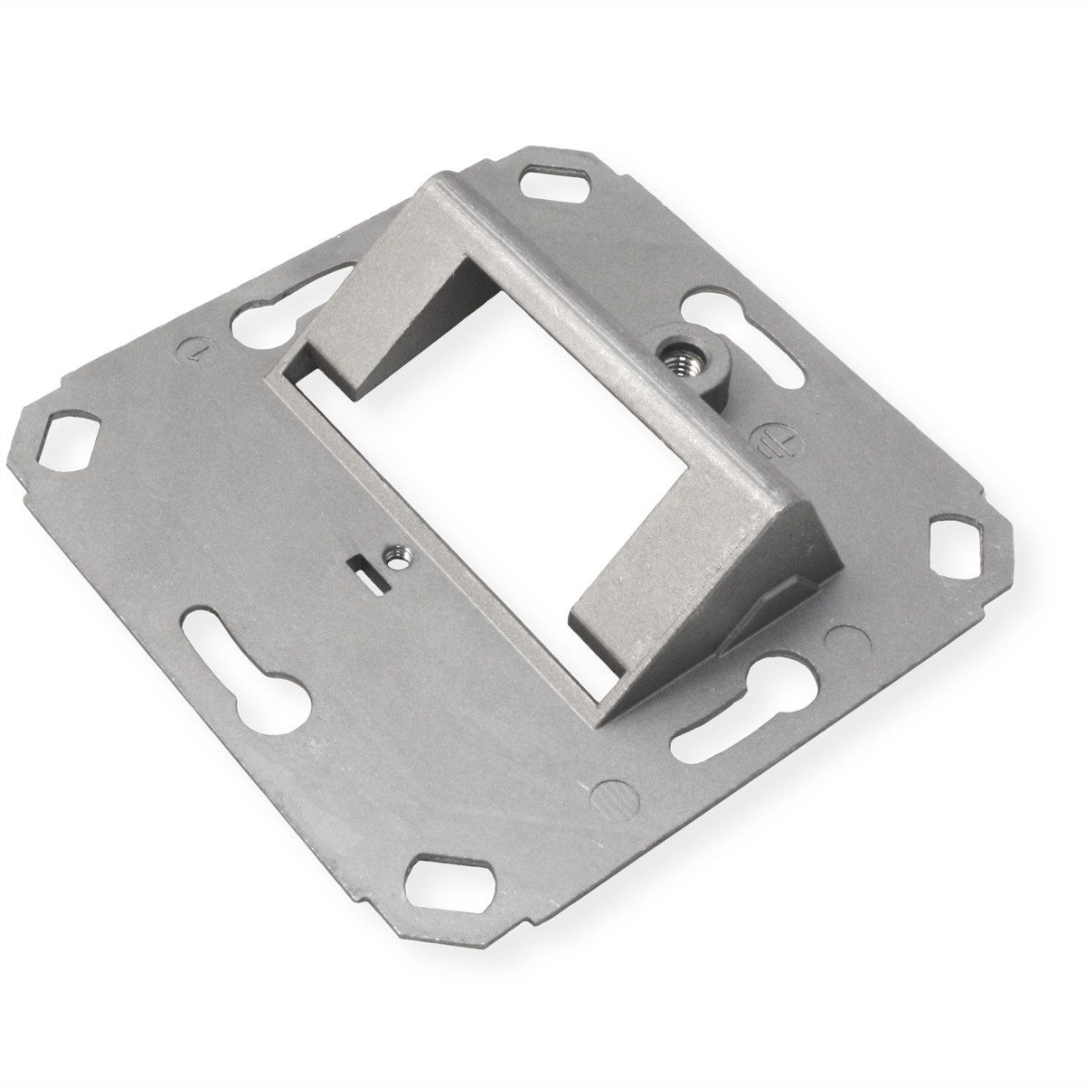 Metz Connect Keystone Anschlussdose AP 2 Port unbestückt reinweiß Netzwerk-Panel