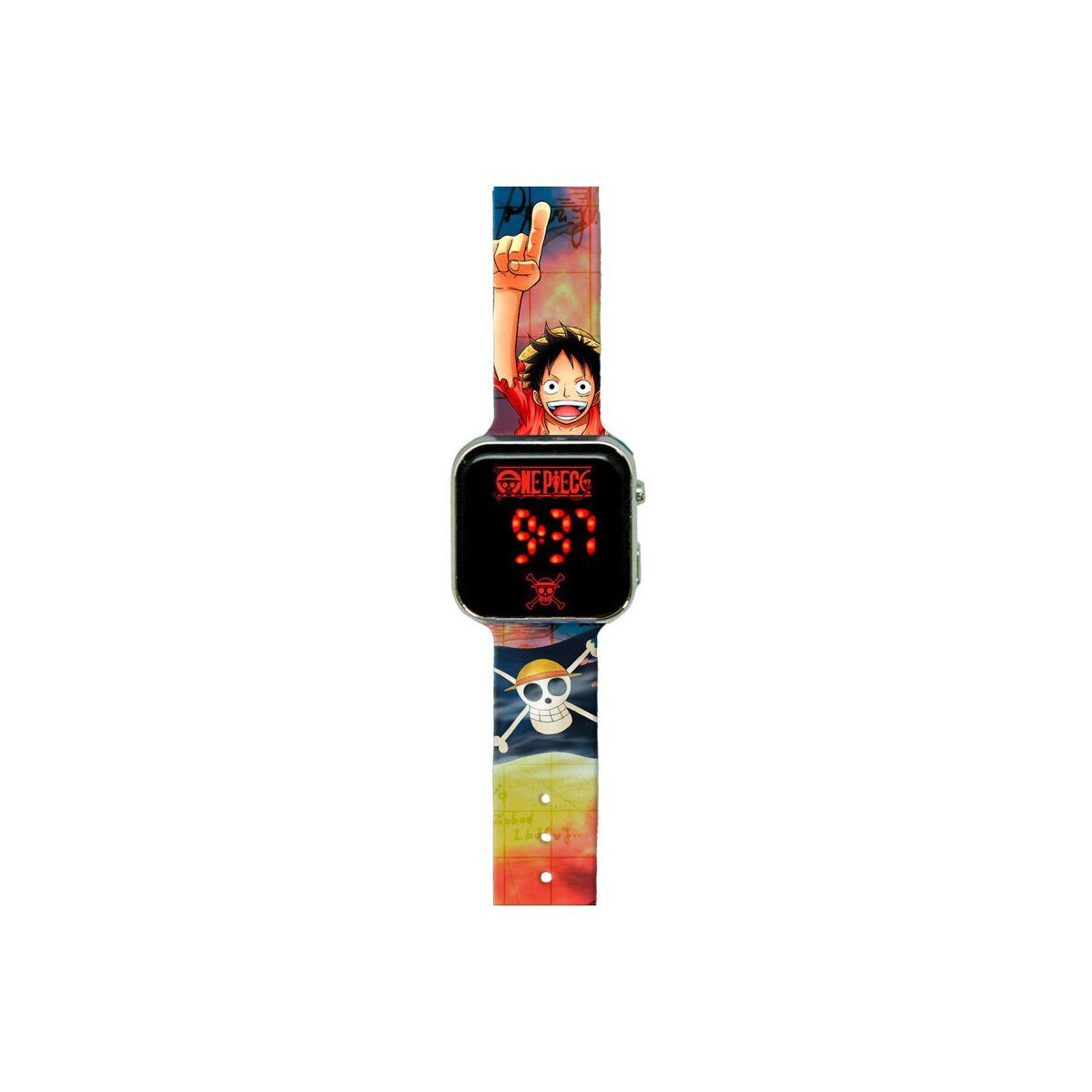 One Piece Digitaluhr One Piece digitale LED Uhr für Kinder – Stilvolle Armbanduhr, (1-tlg)