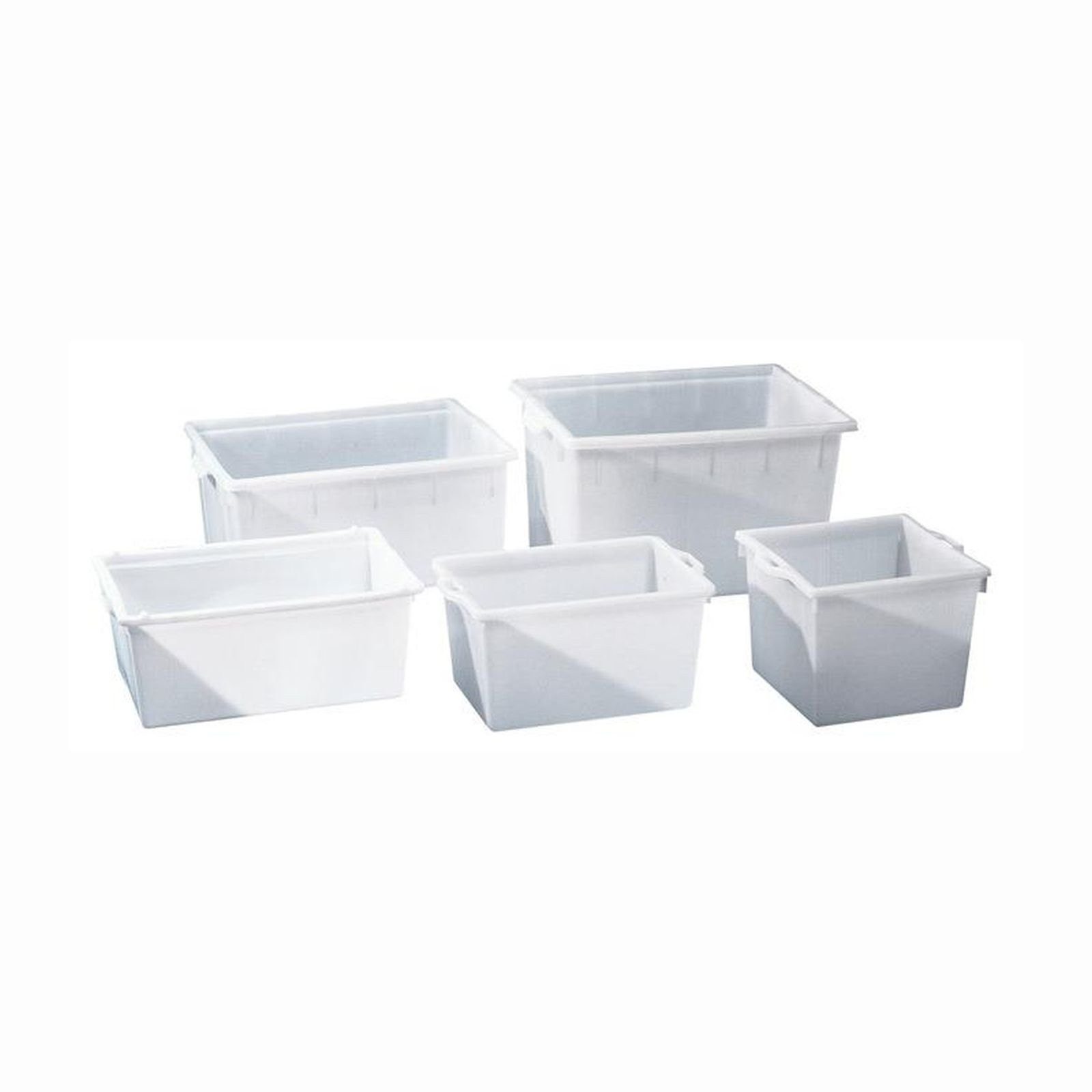 Graf Aufbewahrungsbox GRAF Kunststoffbehälter eckig 65 l PE natur - 812930
